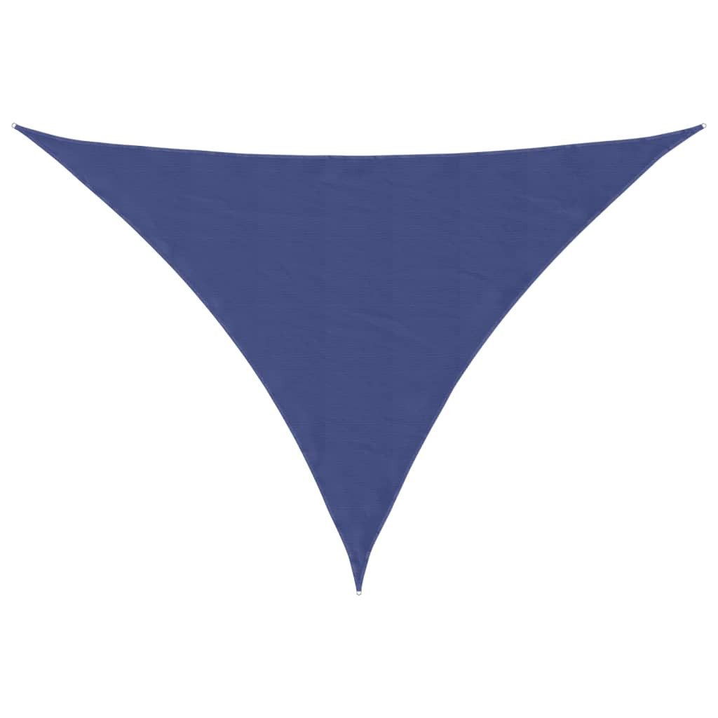 Sonnensegel Sonnensegel Oxford-Gewebe Dreieckig 5x7x7 m Blau