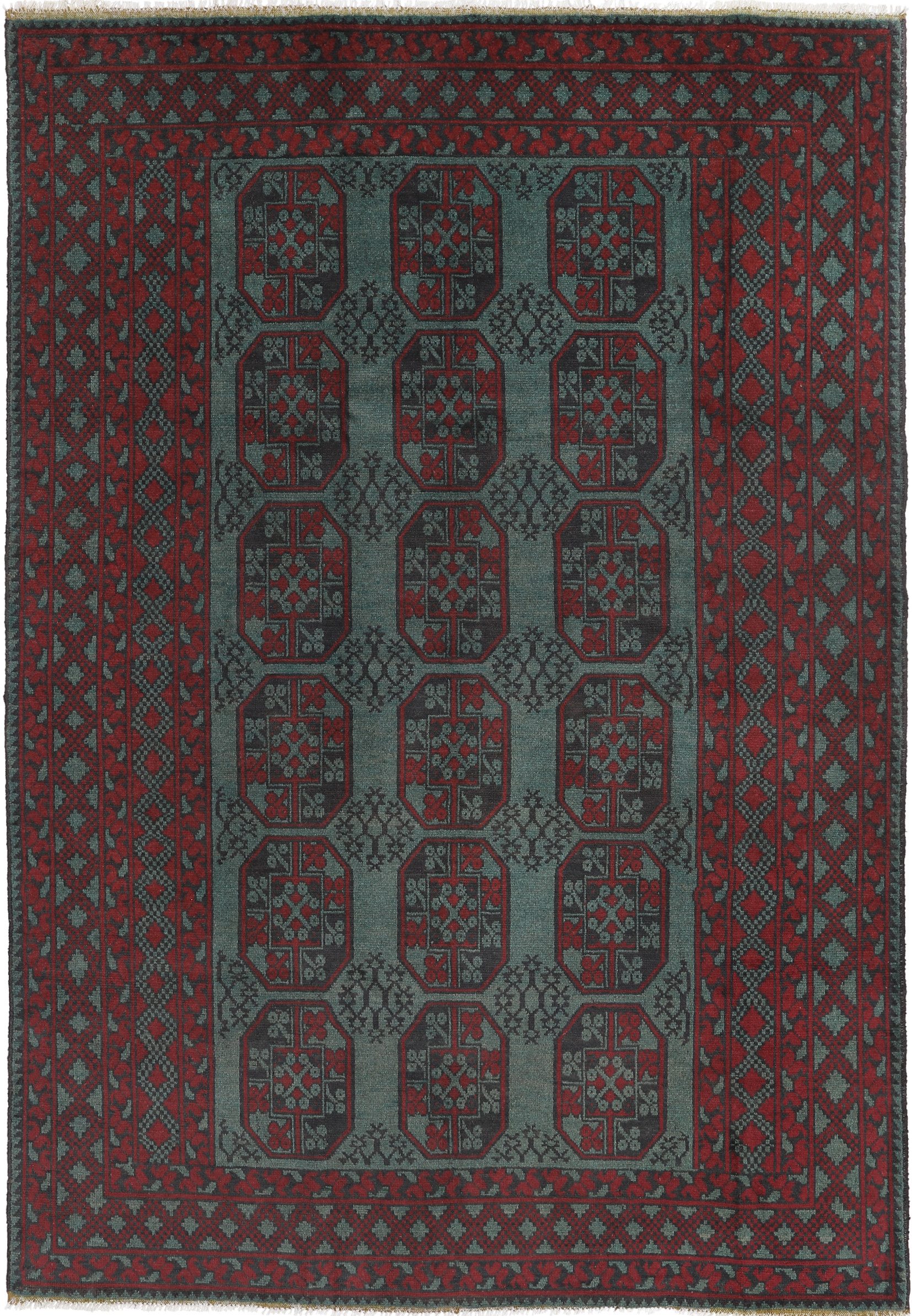 Carpet Avenue Teppich Afghan Baghlan 288x198, Rechteck, Höhe: 8 mm