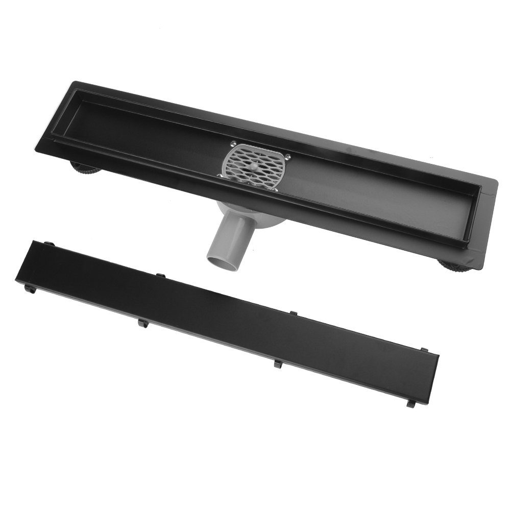 euroharry Duschrinne Duschrinne Edelstahl Bodenablauf Duschablauf Flach Slim Befliesbar