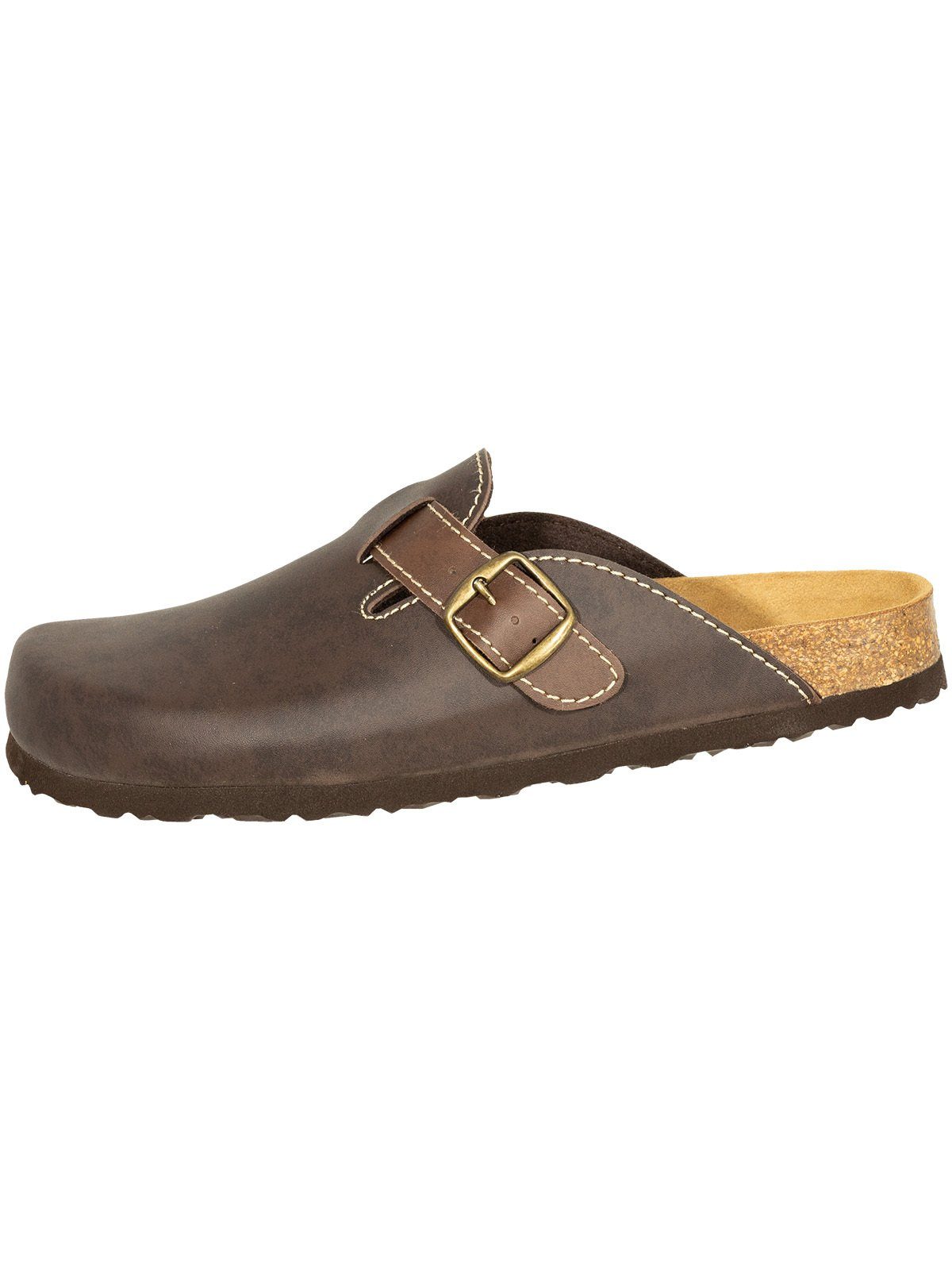 SALIHA Bioline Clog braun Pantolette günstig online kaufen