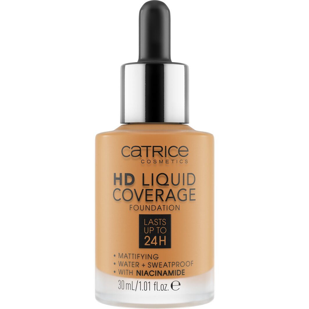 Catrice Foundation HD LIQUID COVERAGE FOUNDATION, mit leichter Textur