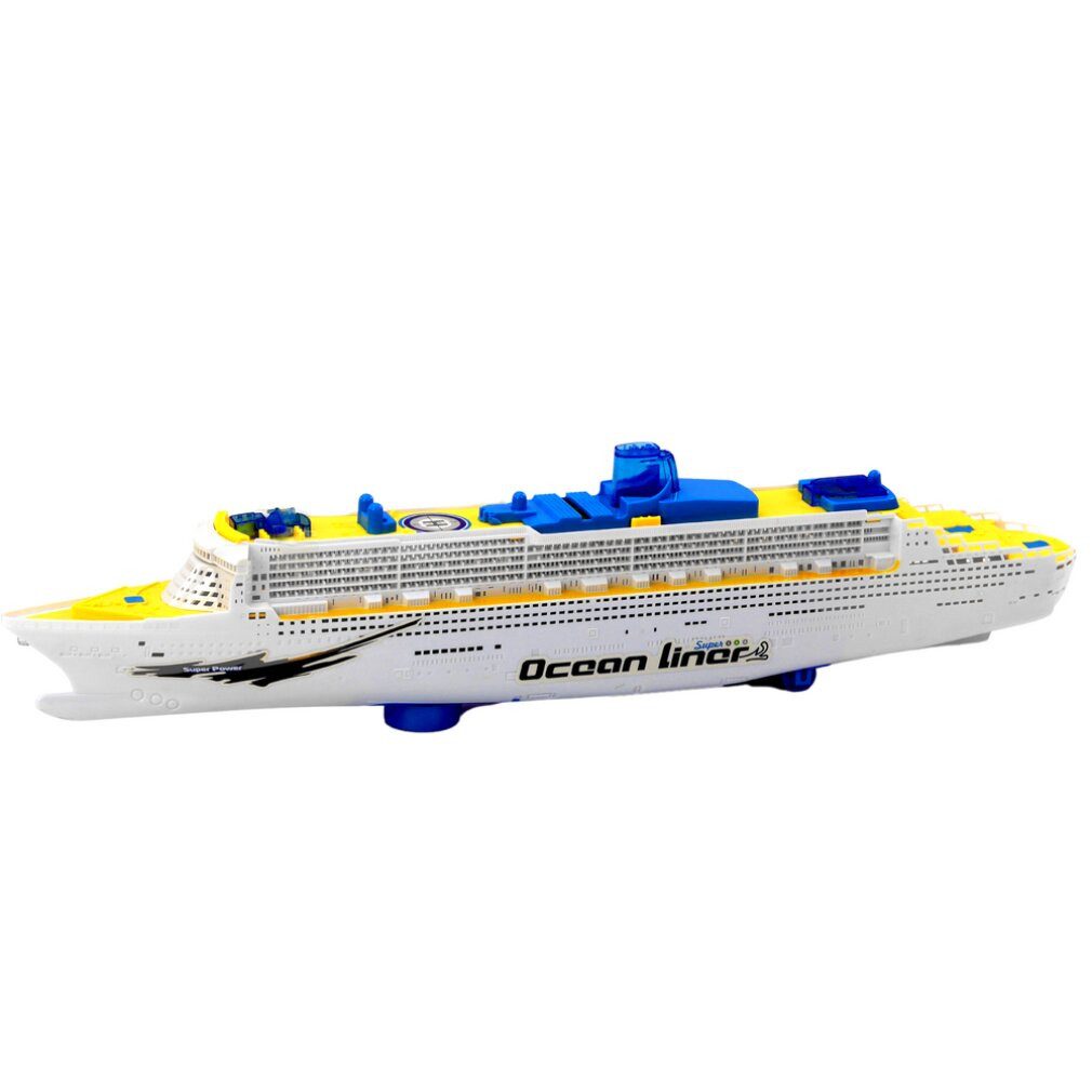 LEAN TOYS Spielzeug-Boot Lean Toys Fahrgastschiff mit Ton und Licht