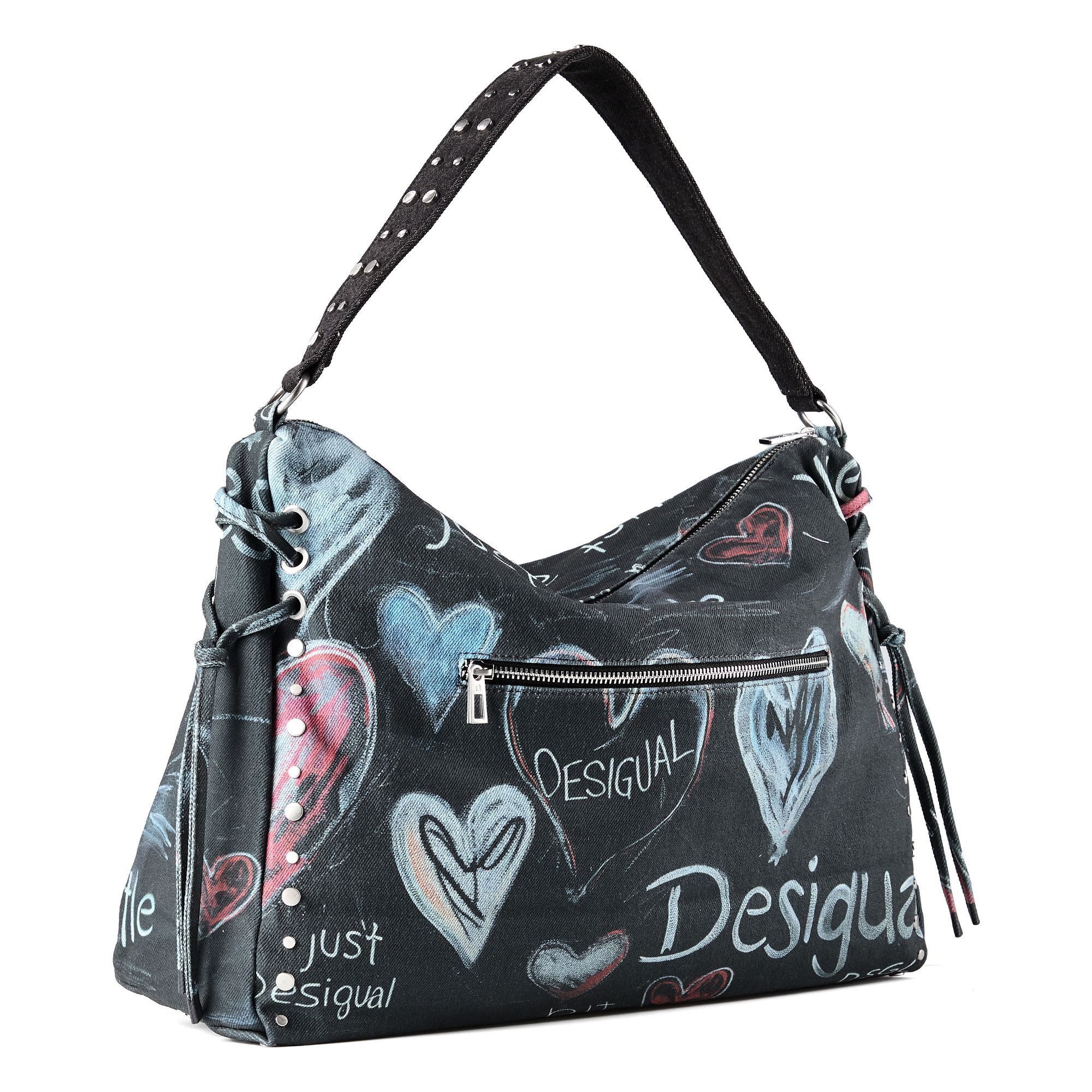 Desigual Schultertasche Stacatto, Baumwolle