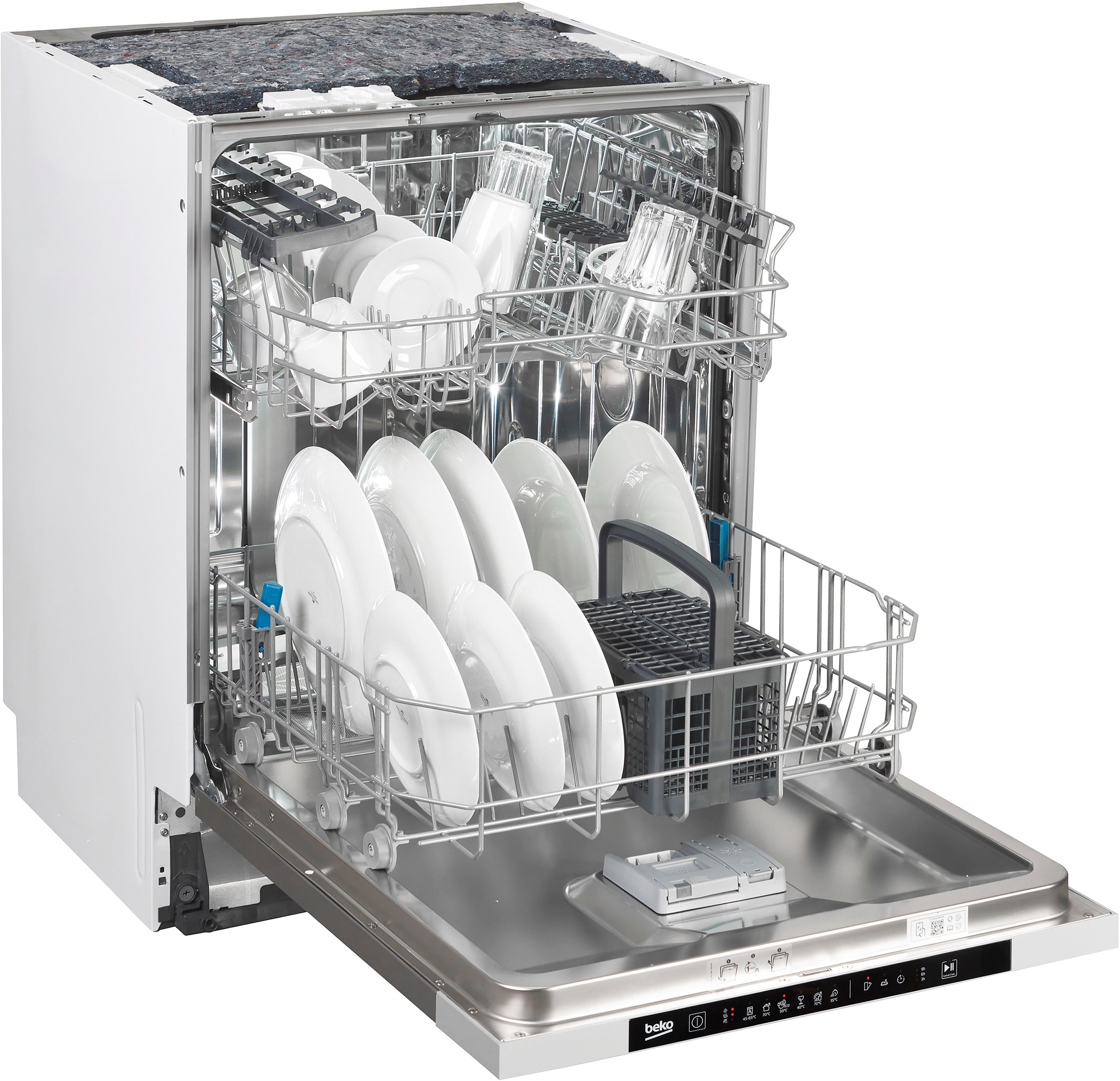 BEKO vollintegrierbarer Geschirrspüler BDIN16440, 14 Maßgedecke, TrayWash – Intensivreinigung für 3 Backbleche in einem Durchgang – Bild 5 von 5