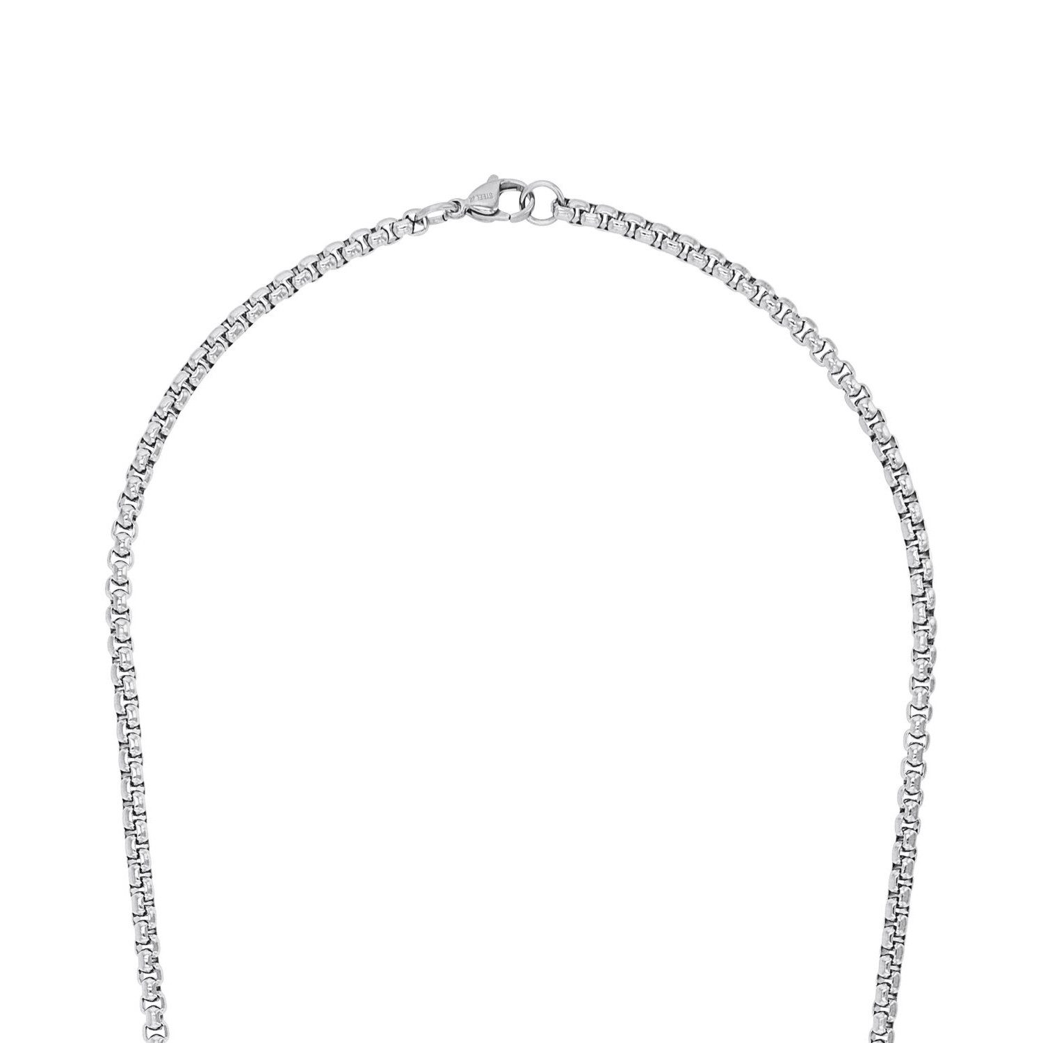 Amor Edelstahlkette Amor Halskette für Herren, Edelstahl (Halskette, 1-tlg., Halskette)