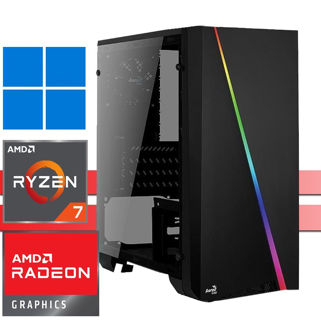 X-HARDWARE X-Gaming 4700S, RX6500XT, 512GB SSD, 16GB RAM, Windows 11 ...