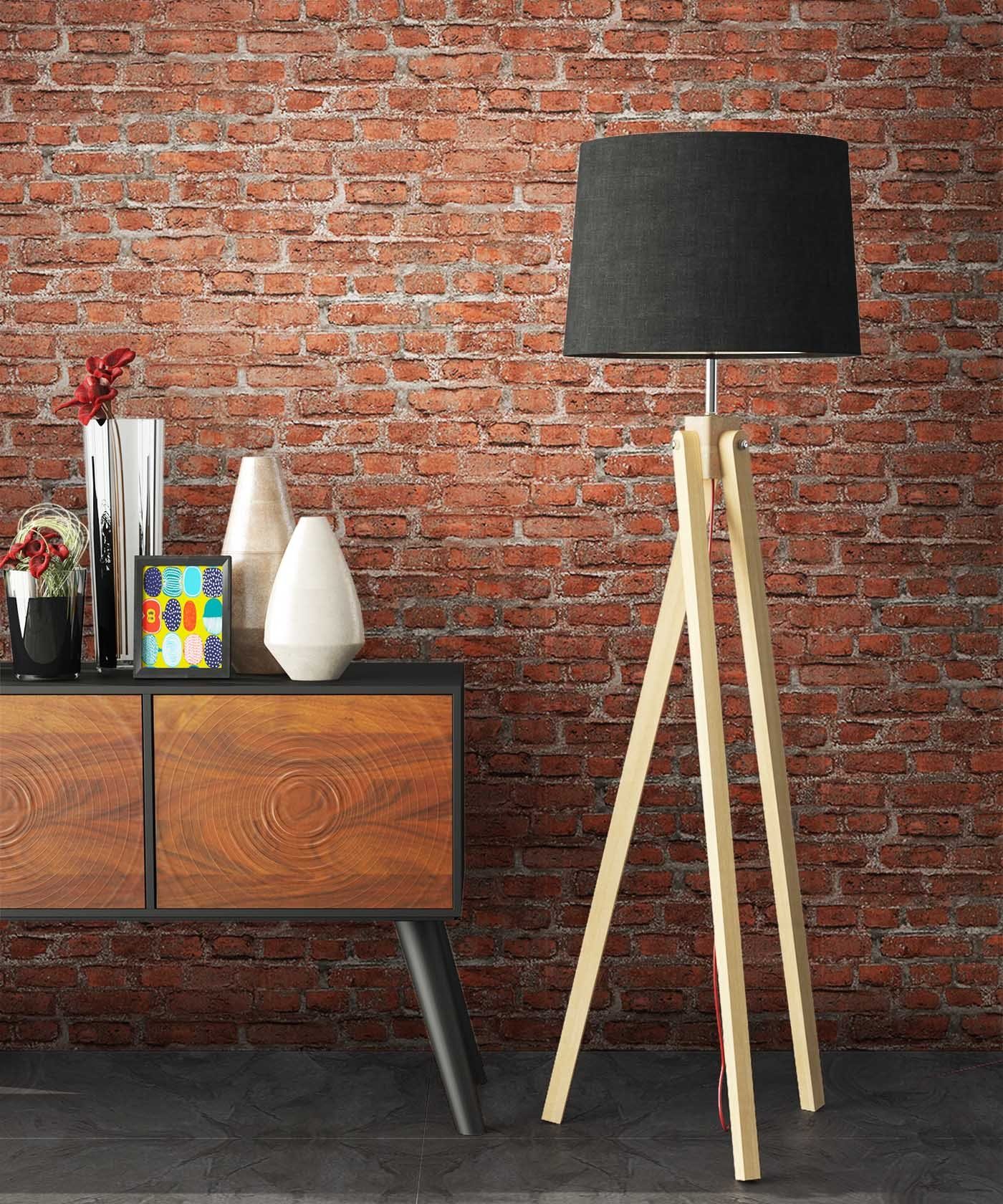 Newroom Vliestapete Muster Tapete Ziegelstein Mauer,Stein, Steintapete Rot günstig online kaufen