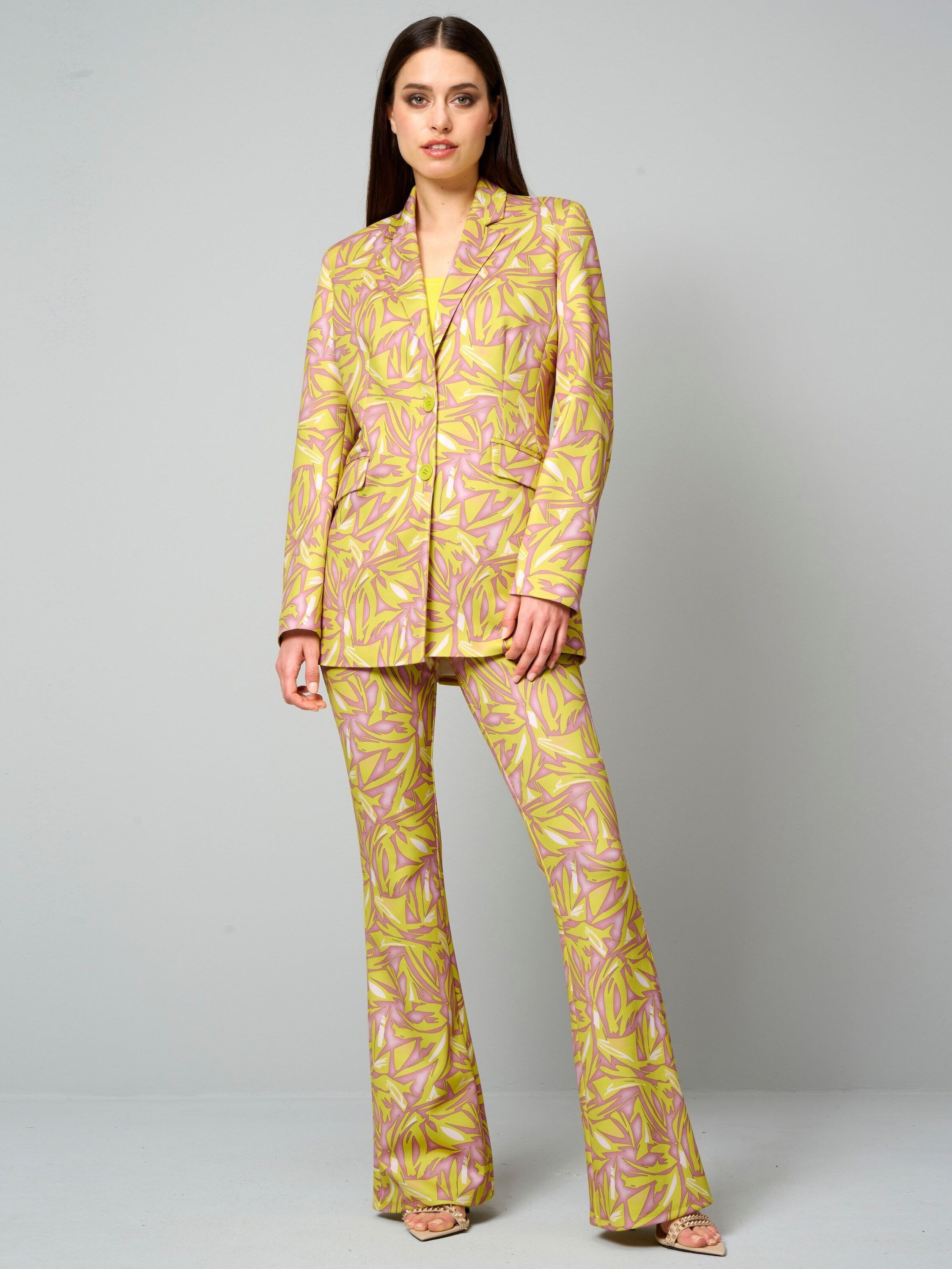 Alba Moda Kurzblazer Blazer mit grafischem Print