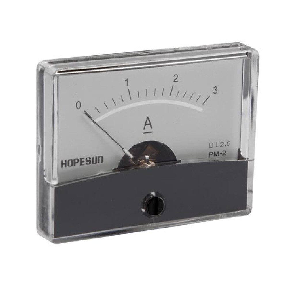 Strommessgerät Drehspulpanelmeter zum Einbau in elektronische Instrumente, Schalttafe