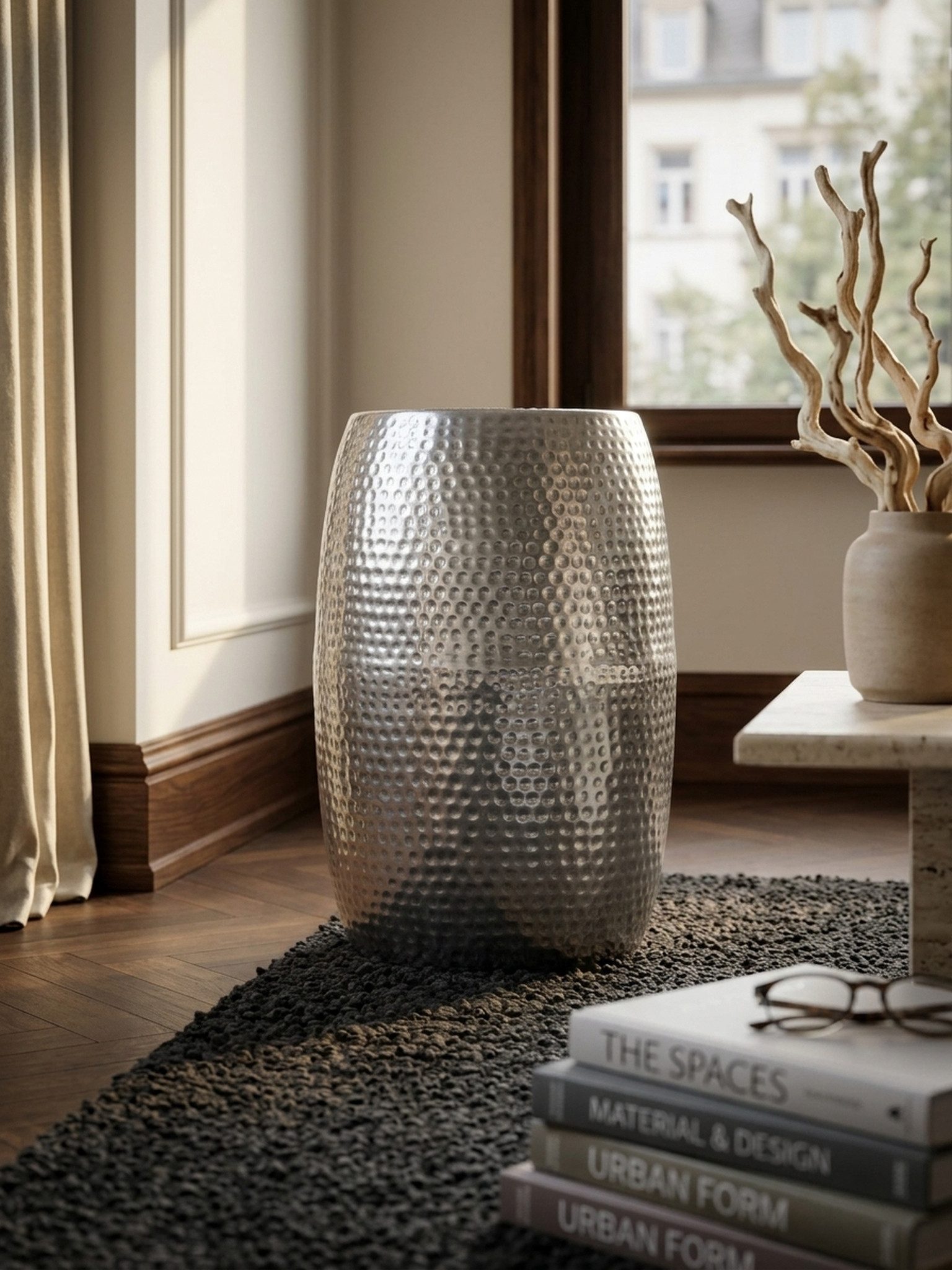 KADIMA DESIGN Beistelltisch Sofatisch ENNS - Orient. Design, Ablagefläche, stabil