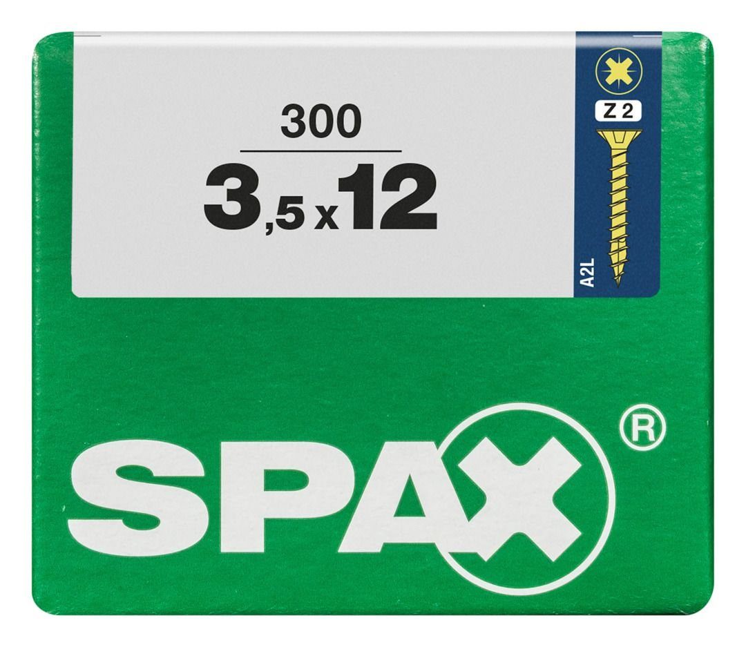 SPAX Holzbauschraube Spax Universalschrauben 3.5 x 12 mm PZ 2 - 300
