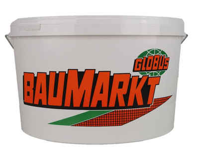Globus Baumarkt Gips-Kalk-Putz Kunststoff - Eimer Globus 15 L weiß oval