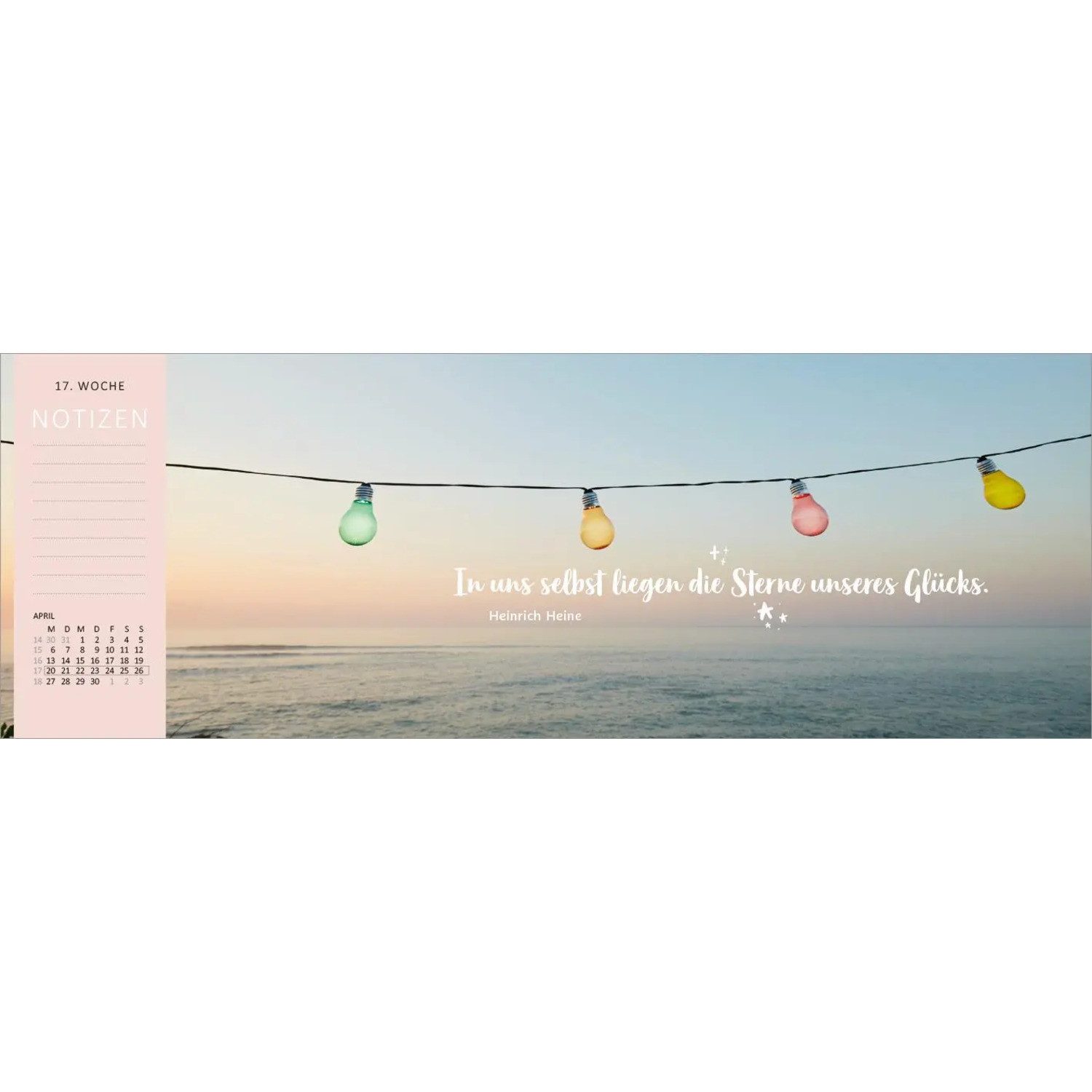 Ars Edition Tischkalender Tischkalender Glücksmomente 2026