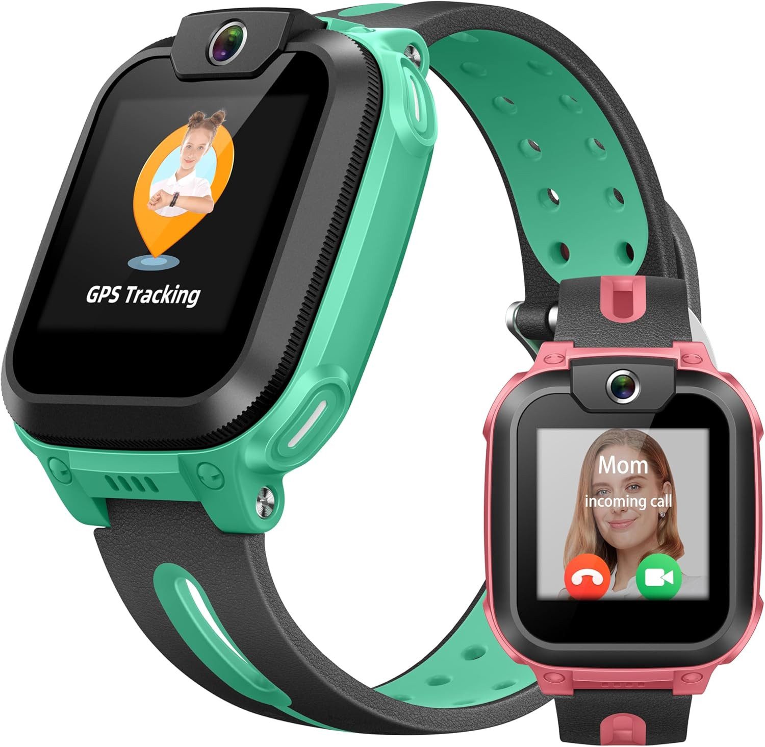imoo Z Smartwatch (3,3 cm, sim), KINDER-SMARTWATCH MIT VIDEOANRUF GPS UND WASSERSCHUTZ