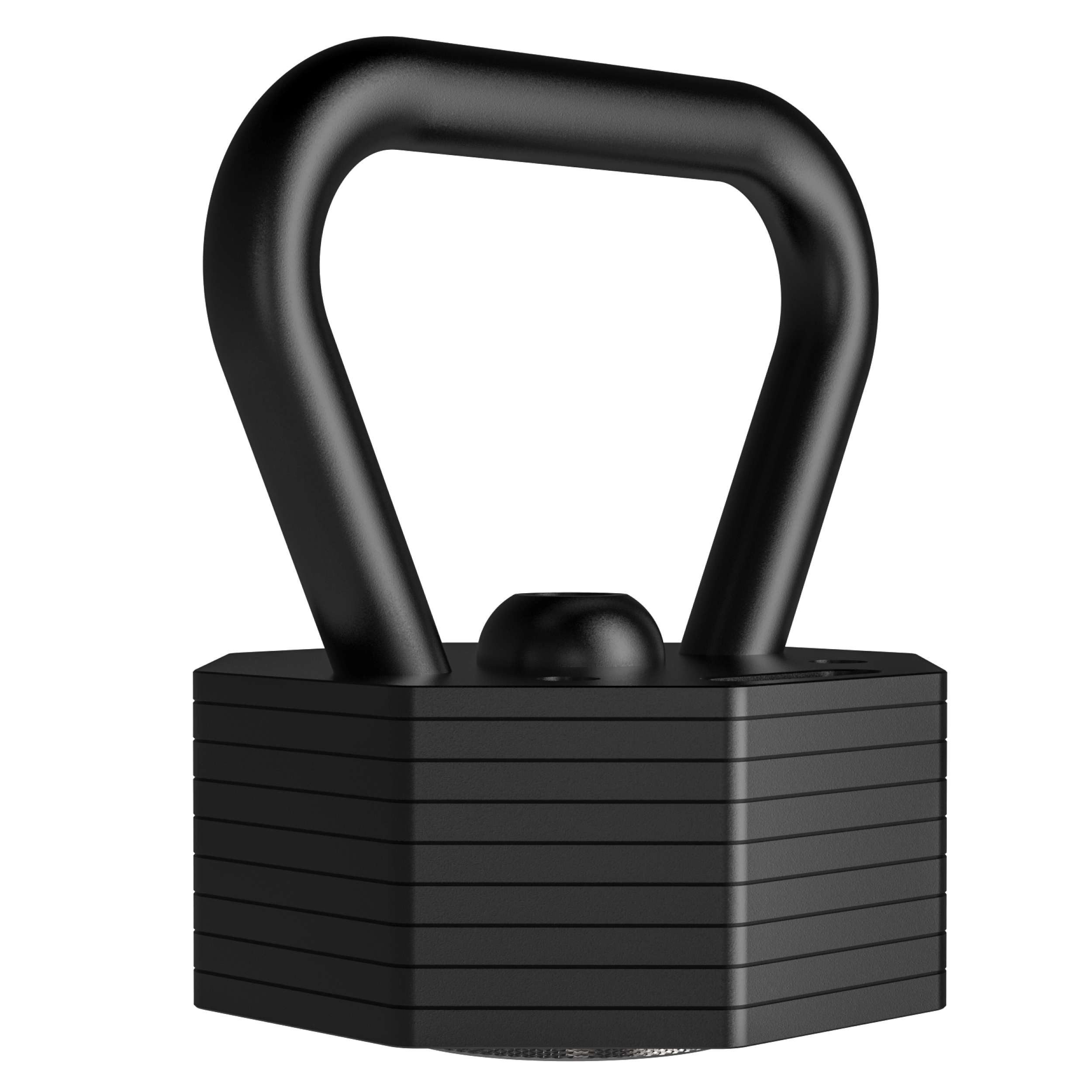 Tunturi Kettlebell Verstellbare Kettlebell – 3,5 bis 19,5 kg – Stahl – Rapid Series