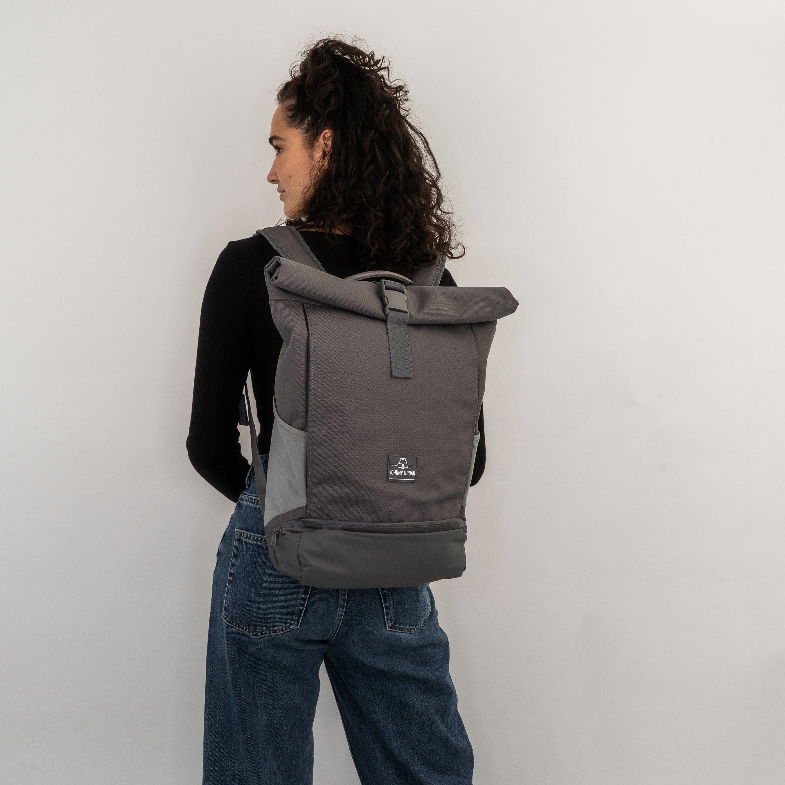Johnny Urban Cityrucksack Allen Medium, Rolltop günstig online kaufen