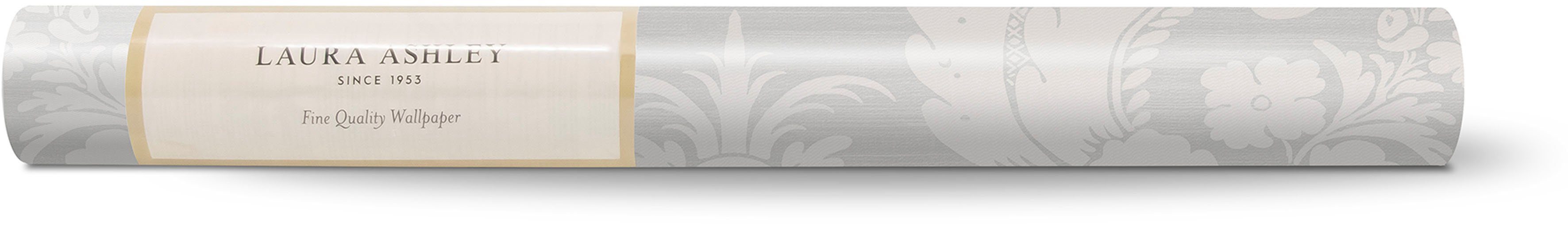 LAURA ASHLEY Vliestapete Laura Ashley Martigues Moonbeam Vliestapete, glatt, Barock, (1 St), Laura Ashley Martigues Moonbeam Vliestapete. € 54,99, (€ 10,58 pro 1 qm).