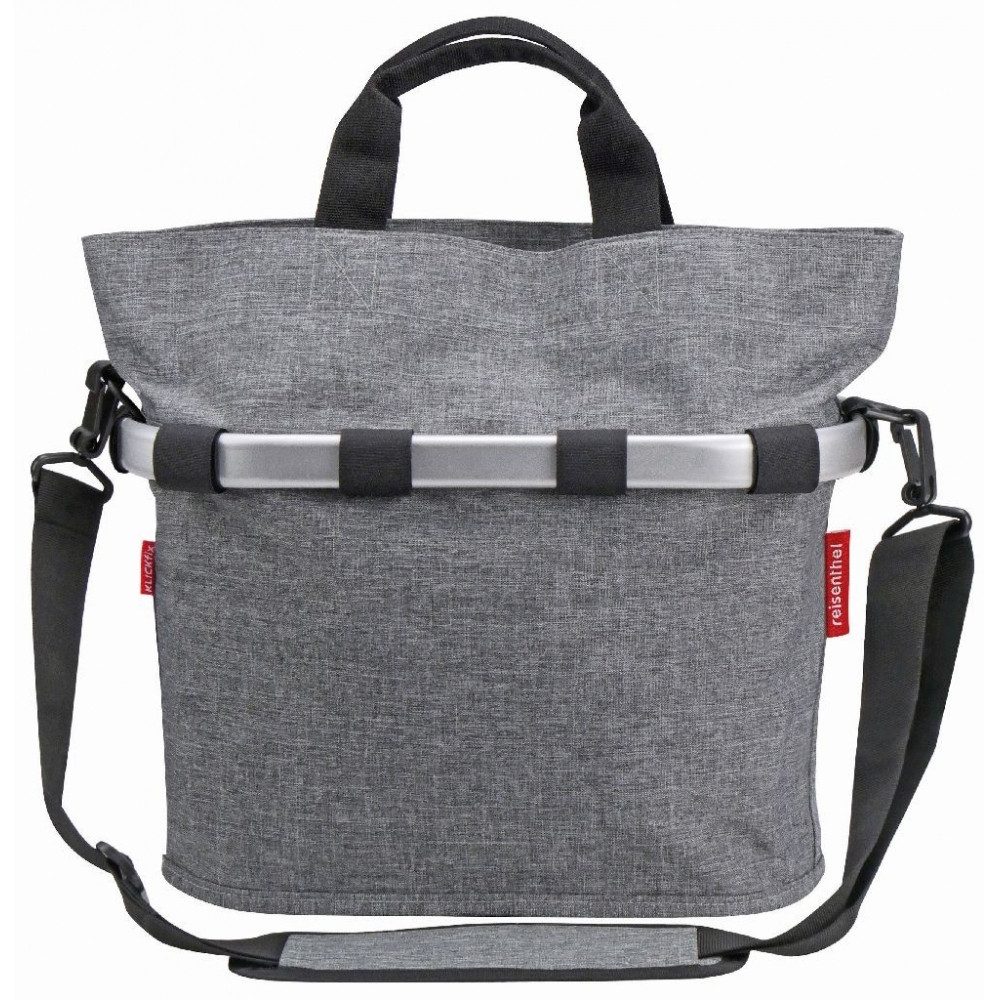 REISENTHEL® Lenkertasche Bikebasket Oval S Lenkertaschen - Farbe: Silver - Einheitsgröße