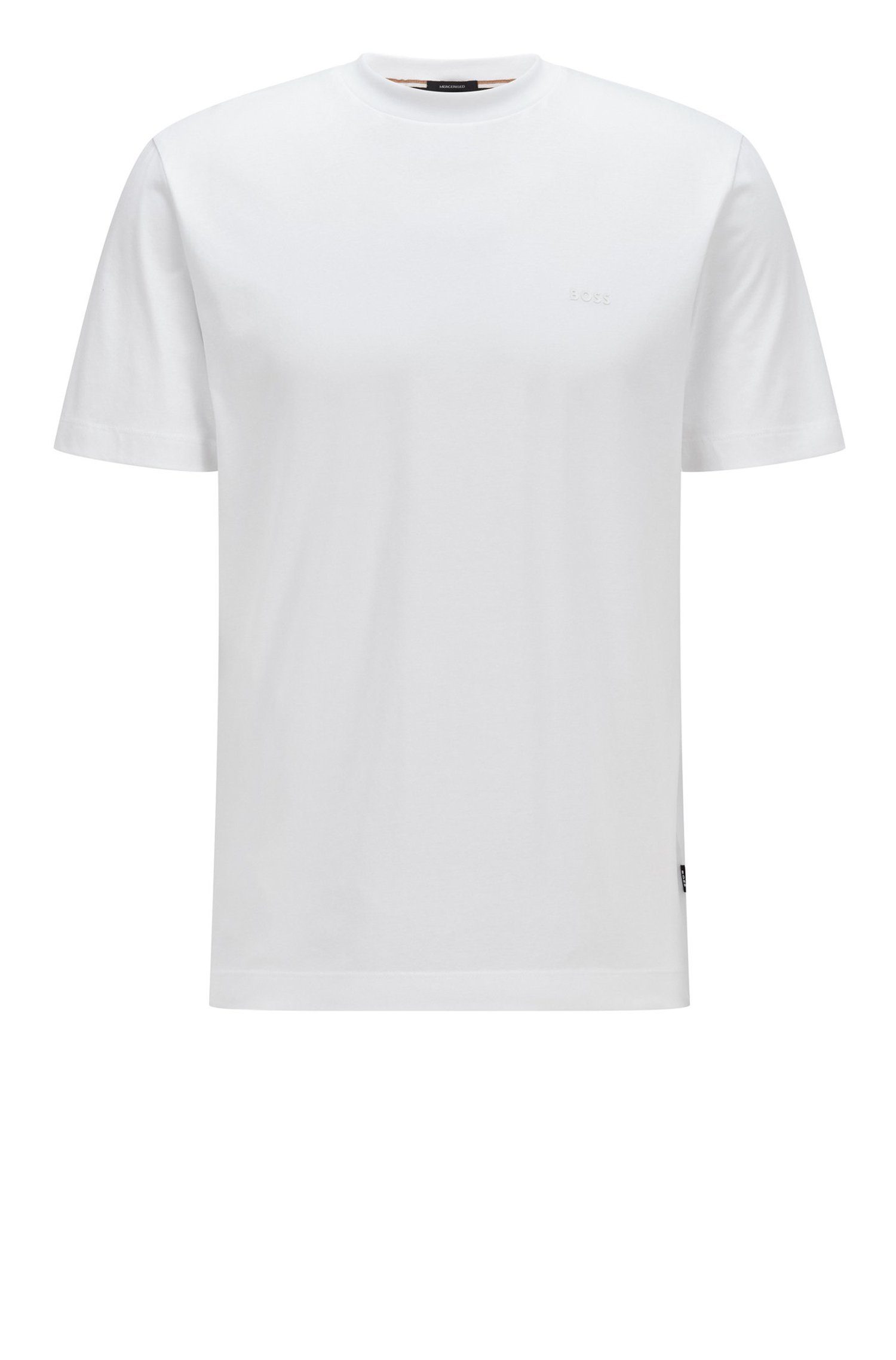 BOSS T-Shirt Thompson (1-tlg) Weiß (100)
