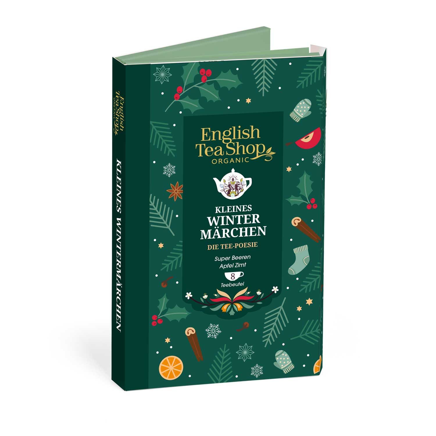 English Tea Shop Tee Geschenk Tee-Poesie "Kleines Winter Märchen", BIO