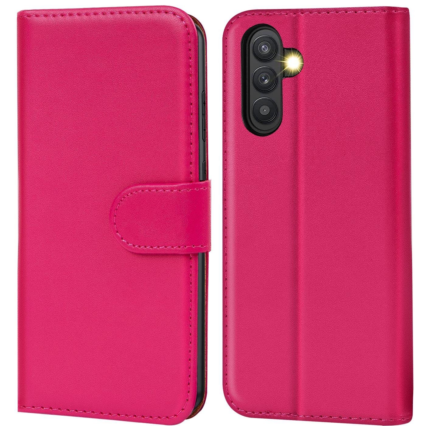 CoolGadget Handyhülle Book Case Handy Tasche für Samsung Galaxy A14 4G / 5G 6,8 Zoll, Hülle Klapphülle Flip Cover für Samsung A14 Schutzhülle stoßfest