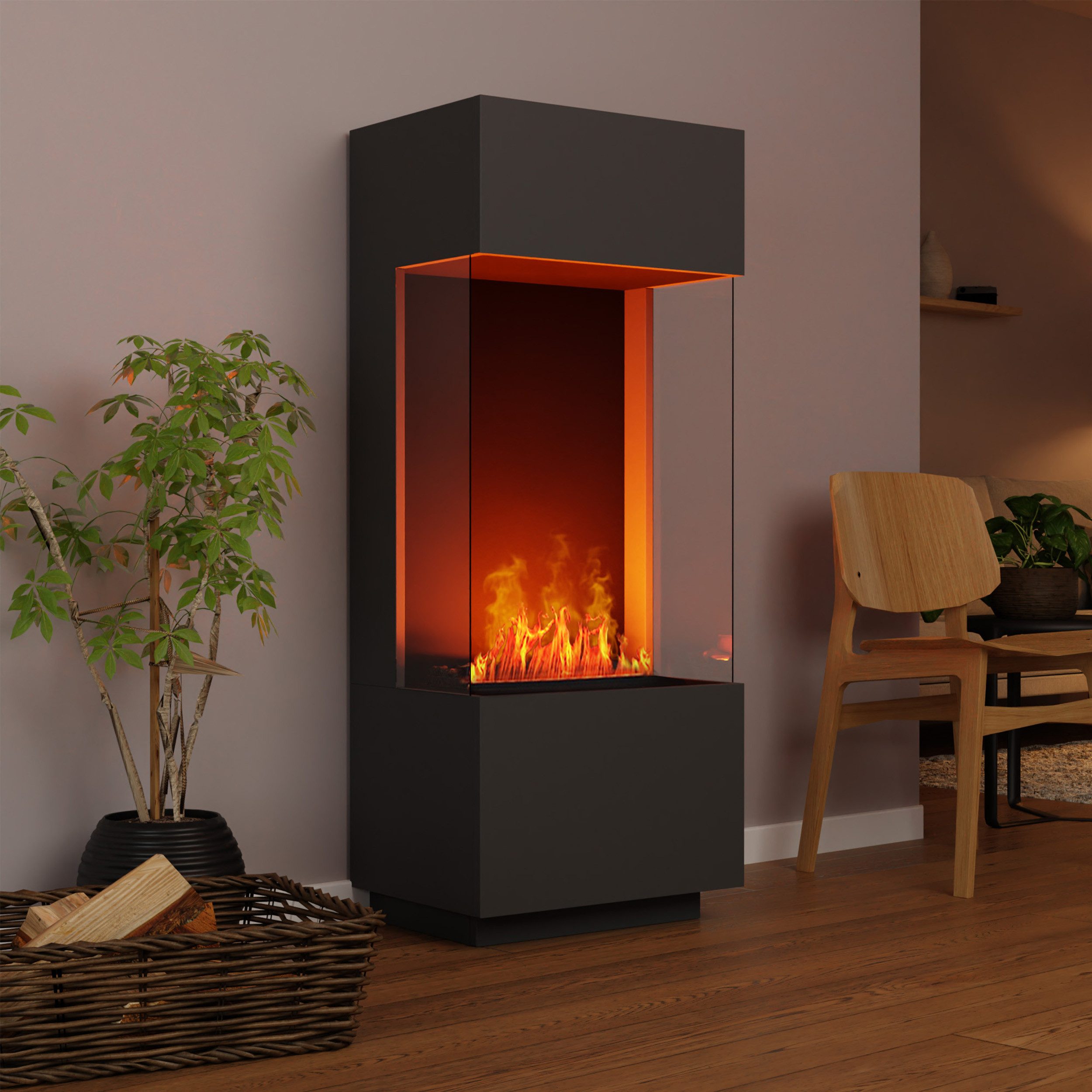 GLOW FIRE Elektrokamin OGF 1 Wasserdampf günstig online kaufen