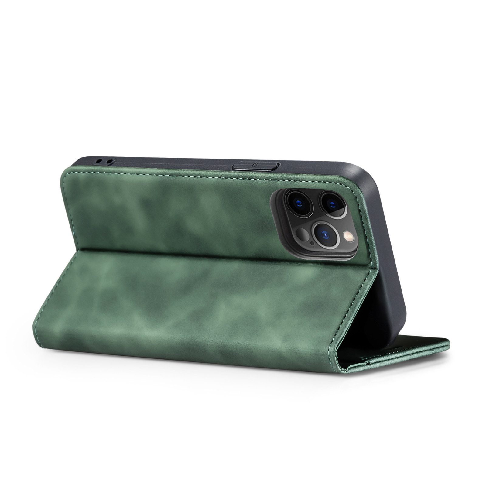Tec-Expert Handyhülle Tasche Hülle für Apple iPhone 14 Pro 6.1 Zoll, 6.1, Cover Klapphülle Case mit Kartenfach Fliphülle aufstellbar