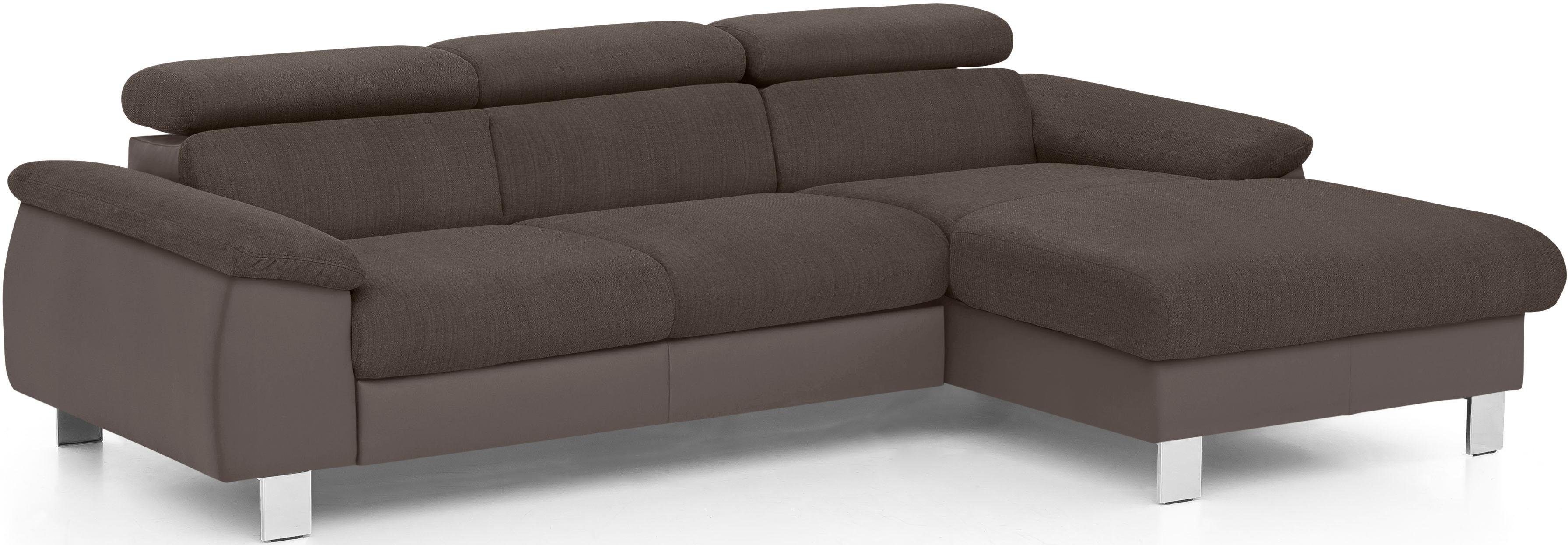 COTTA Polstergarnitur Komaris L-Form, B: 242 günstig online kaufen