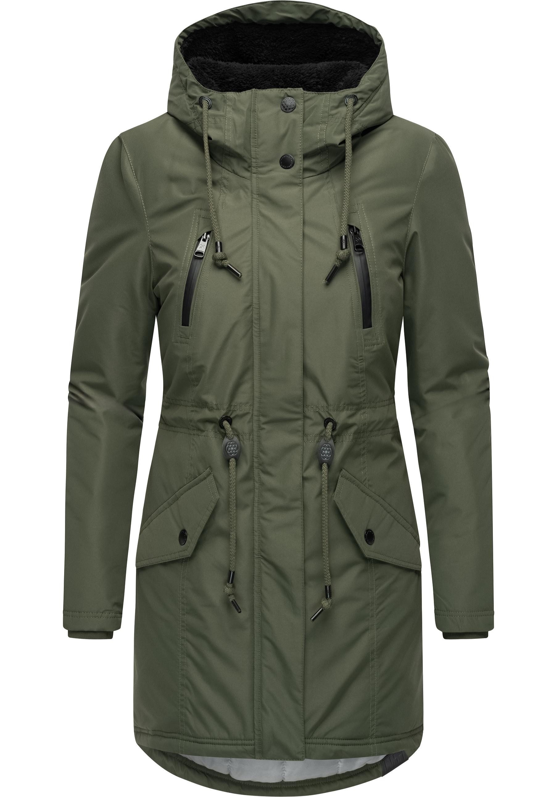 Ragwear Wintermantel Elsien wasserdichter Winterparka mit günstig online kaufen