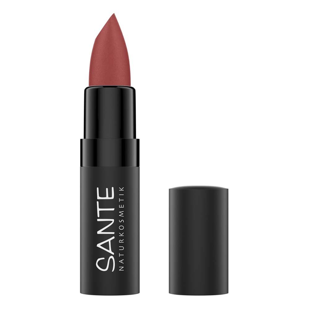 SANTE Lippenstift Matte Lipstick - 04 Sheer Rosewood 4,55g