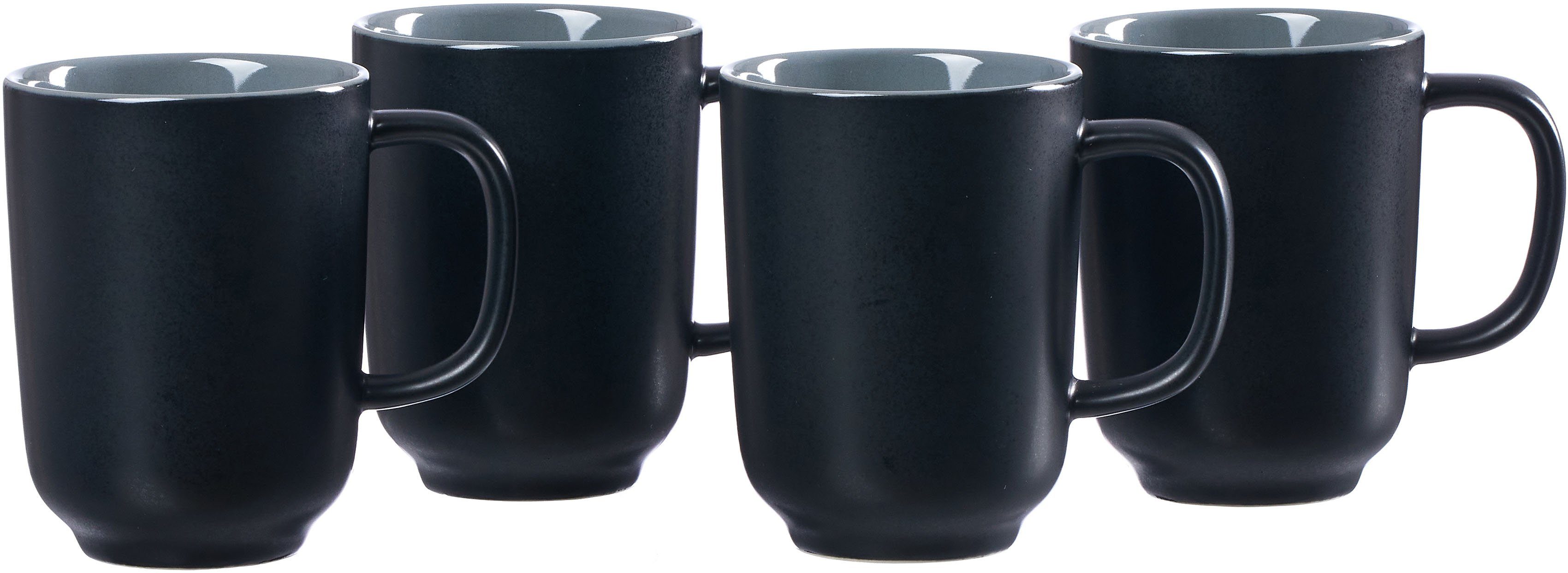 Ritzenhoff & Breker Becher Jasper, 4-tlg., Steinzeug, 4-teilig