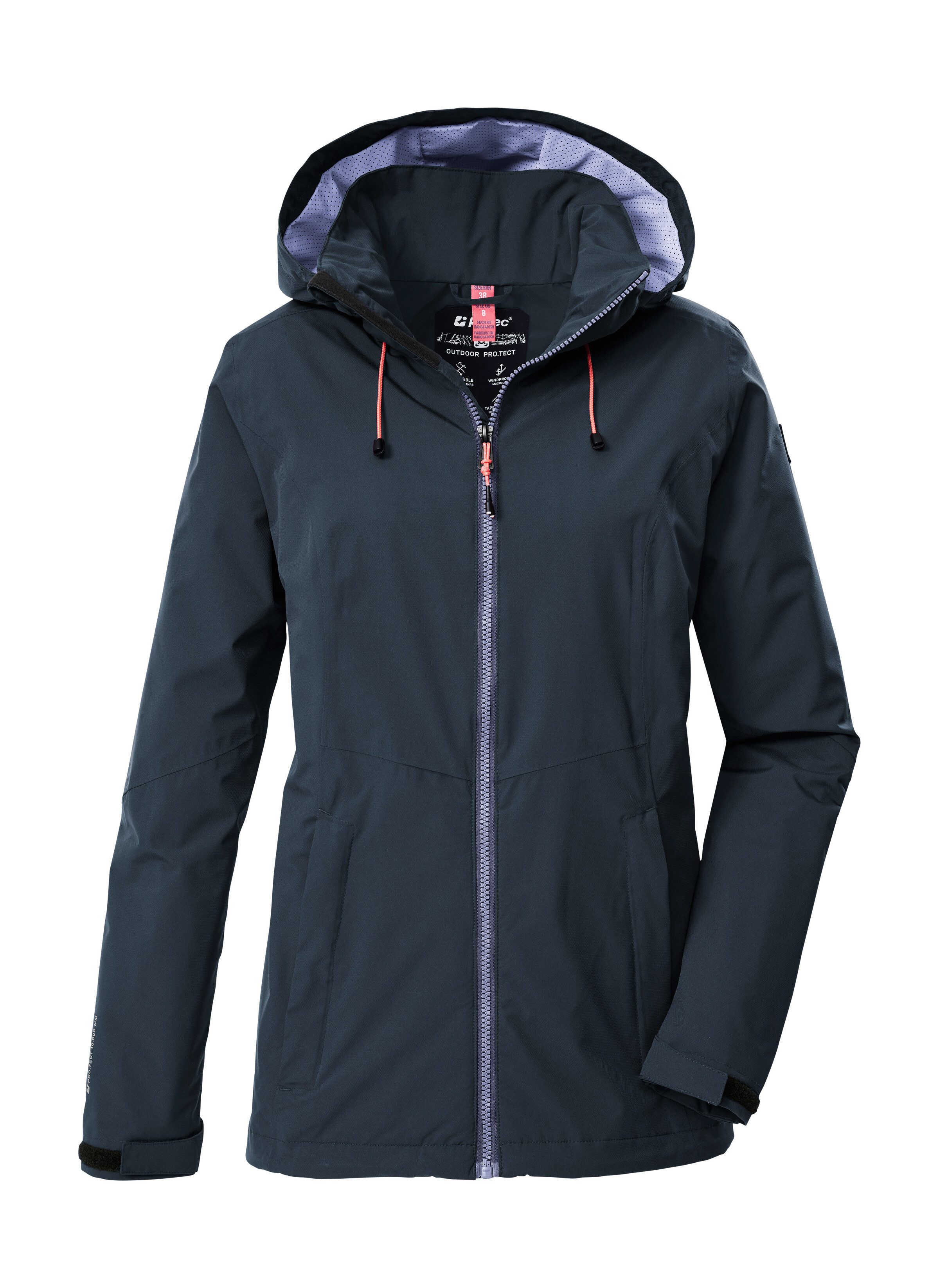 Killtec Outdoorjacke Damen Regenjacke OOKS 1 Leichte, wasser- und winddicht günstig online kaufen