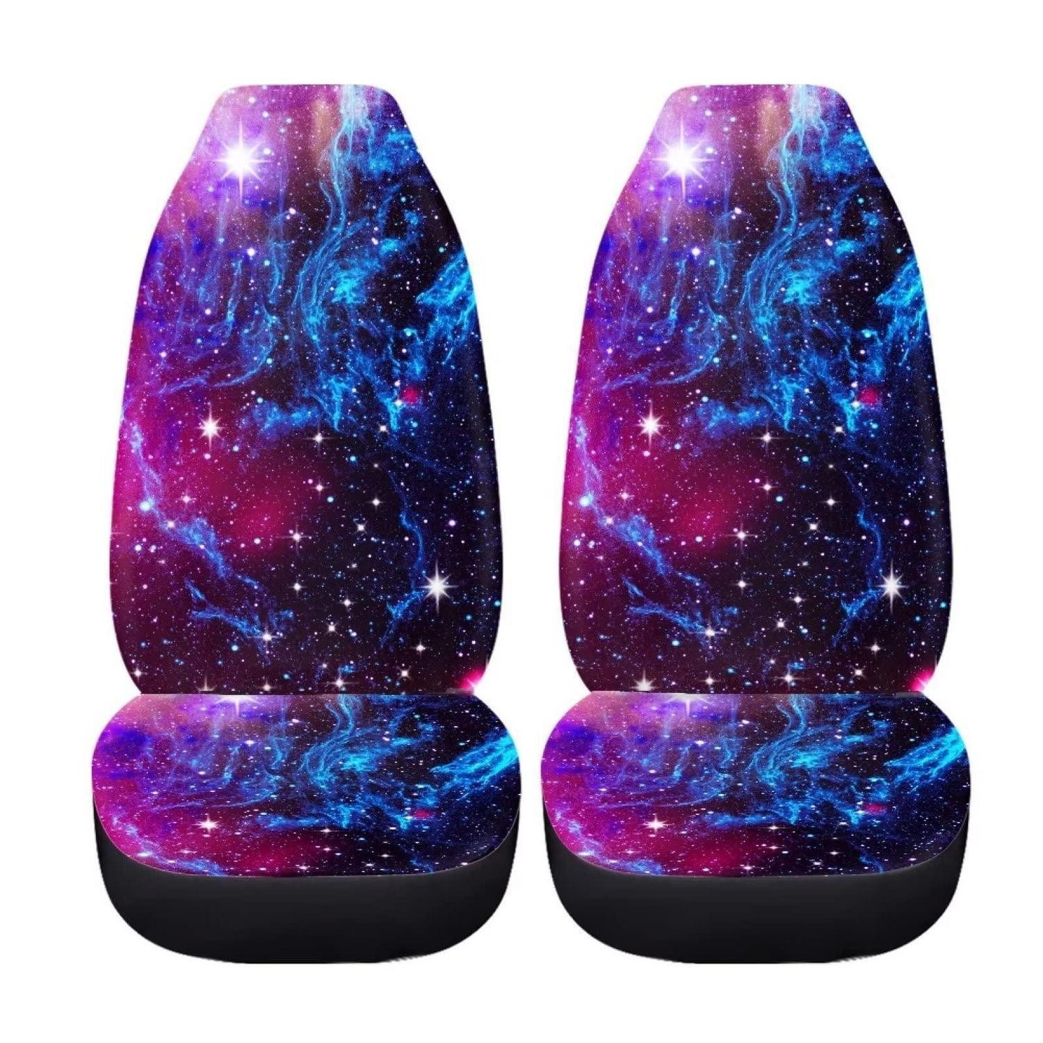 LuxusKollektion Autositzbezug Autositzbezug Set Galaxy Nacht rosa