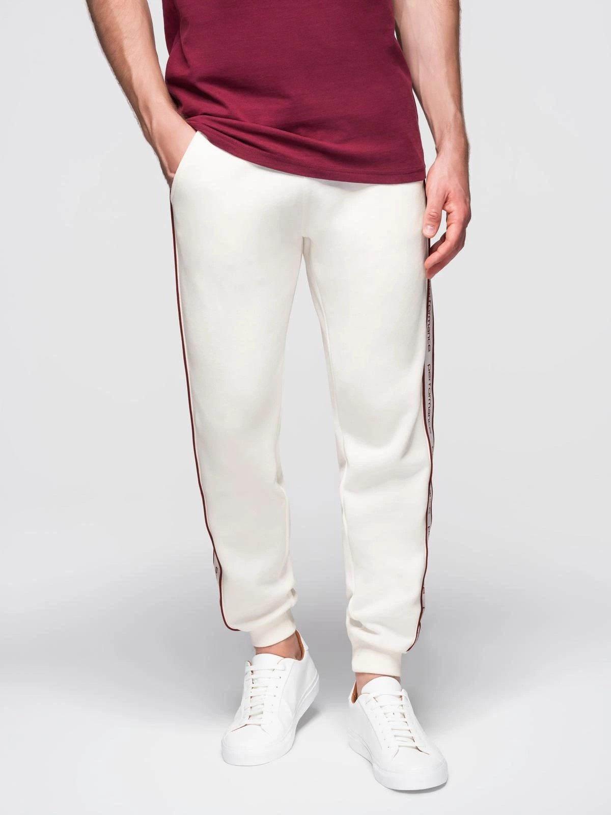 OMBRE Sweathose Sportliche Herren-Jogginghose mit Seitenstreifen – Bild 2 von 5
