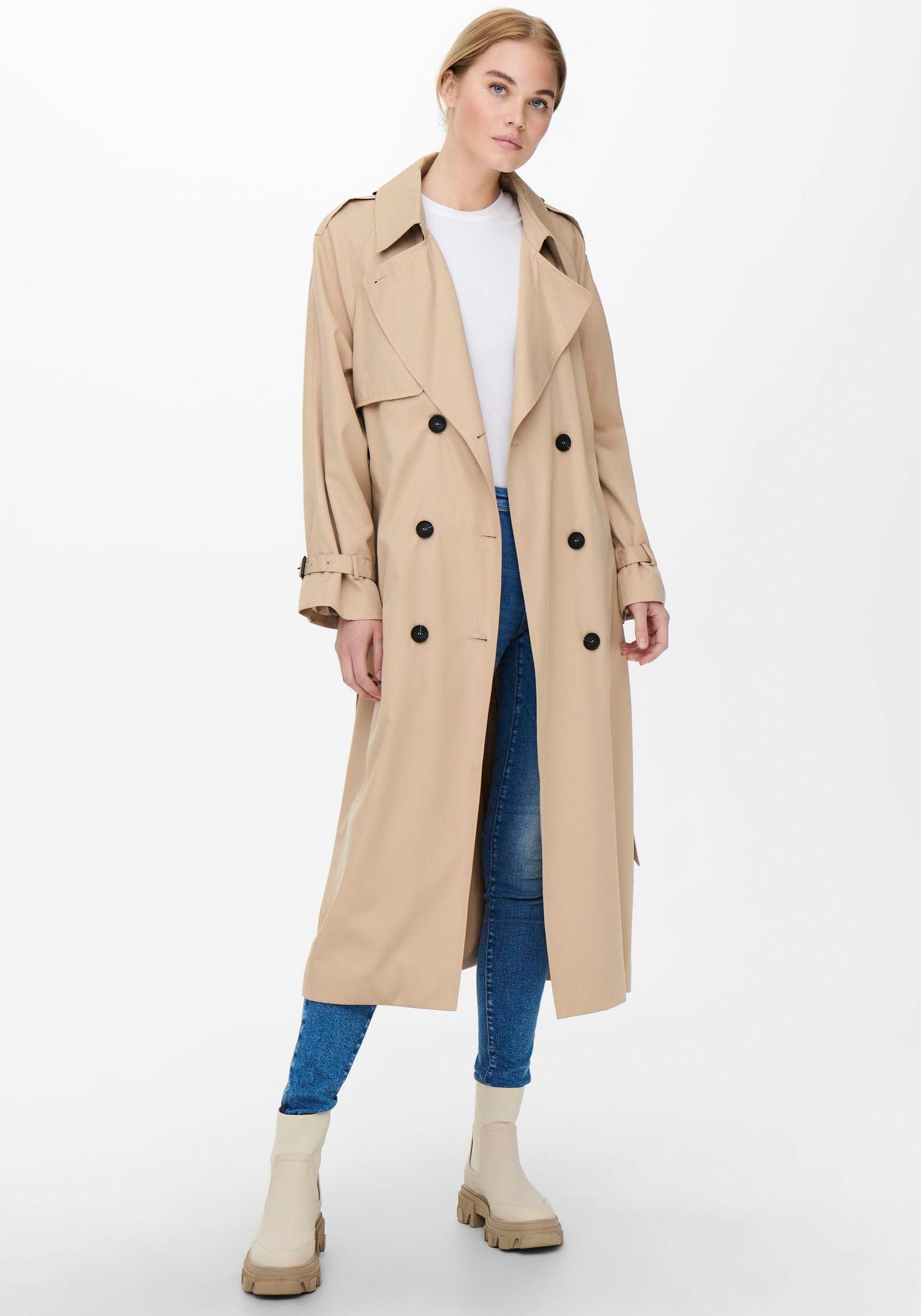 DOUBLE NOOS Trenchcoat B. TRENCHCOAT ONLY OTW ONLCHLOE