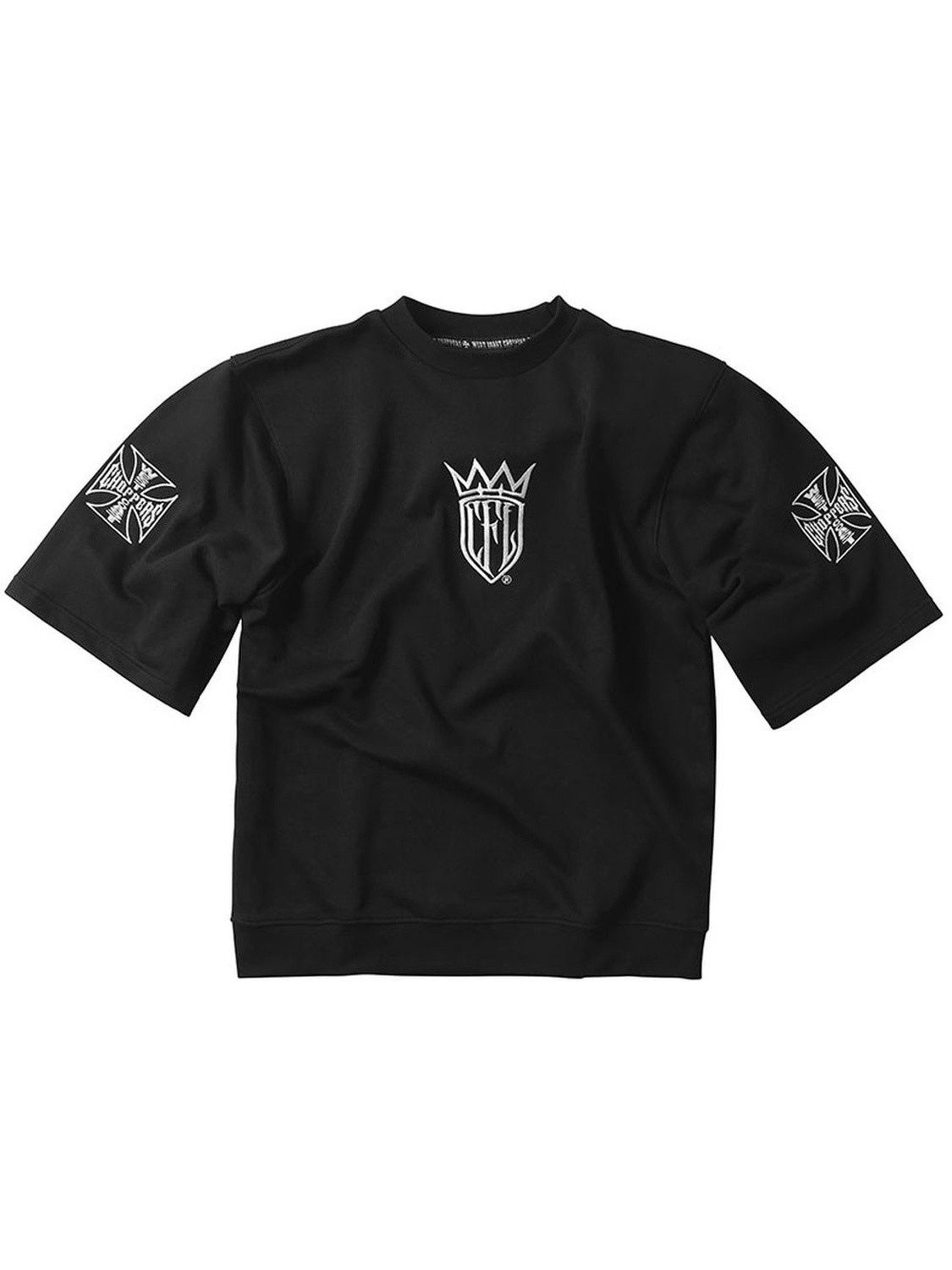West Coast Choppers Rundhalspullover Cfl Chop Sleeve Sweatshirt