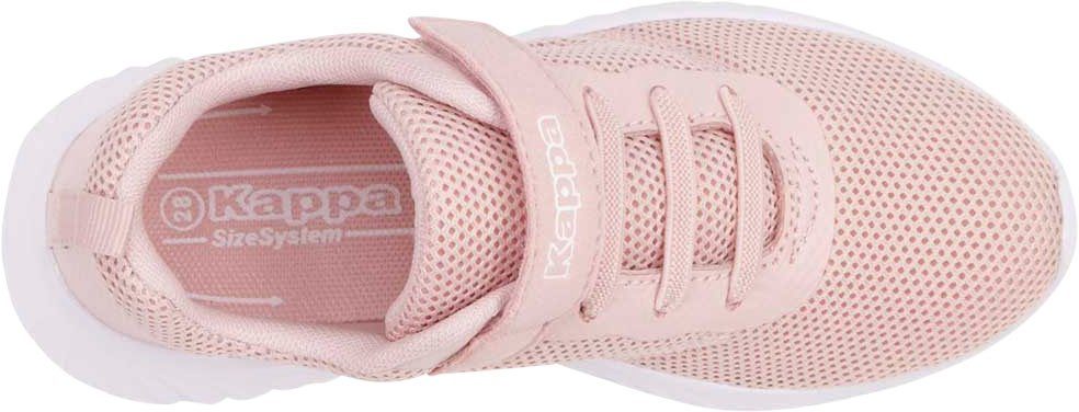 mit Klettverschluss Sneaker für Kinder Kappa rosé-white