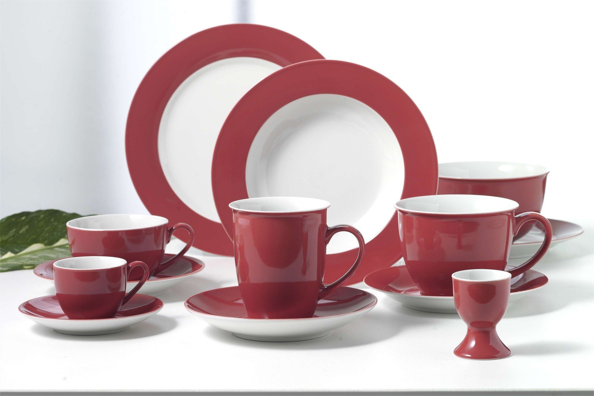 Ritzenhoff & Breker Tafelservice Doppio (12-tlg), 6 Personen, Porzellan