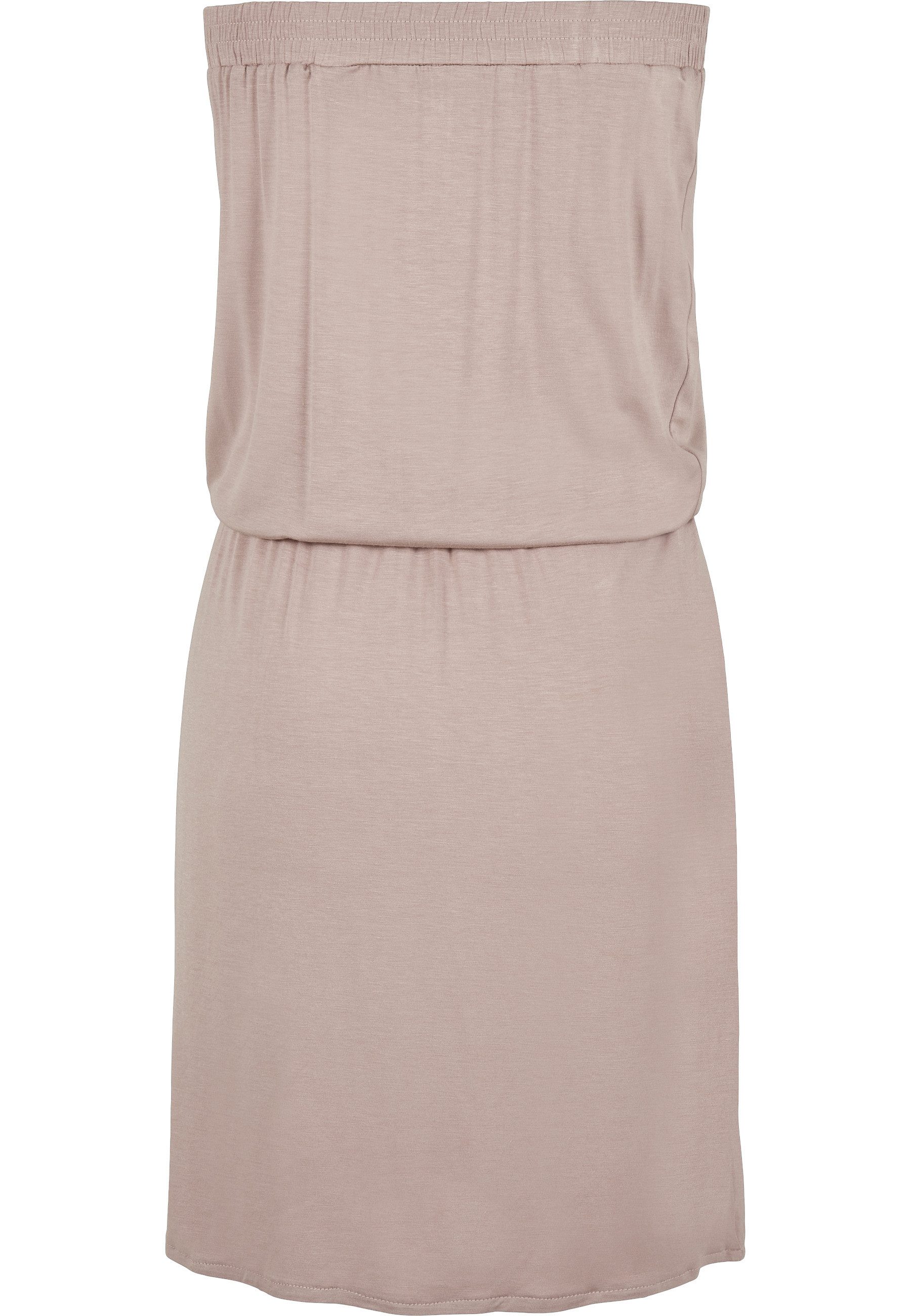 URBAN CLASSICS Shirtkleid Urban Classics Damen Ladies Viscose Short Bandeau günstig online kaufen