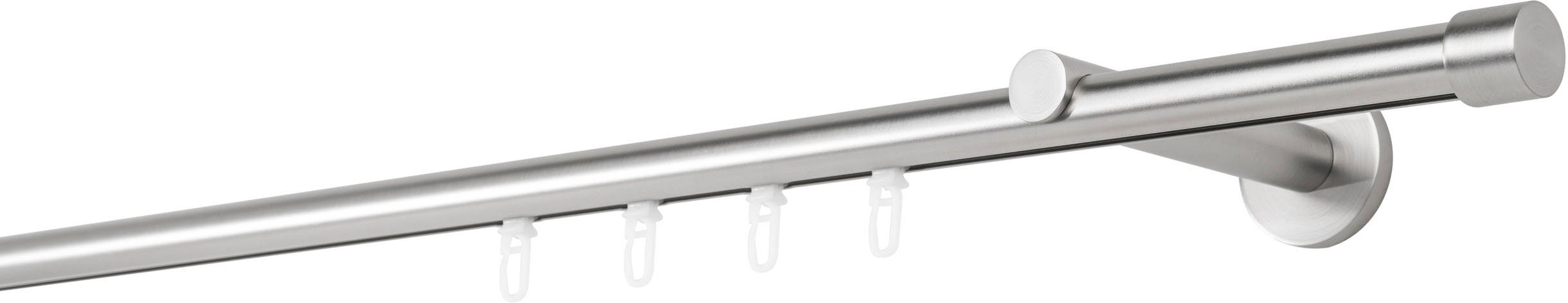 mydeco Gardinenstange Kappe function Ø 20mm, 1-läufig, Fixmaß, verschraubt