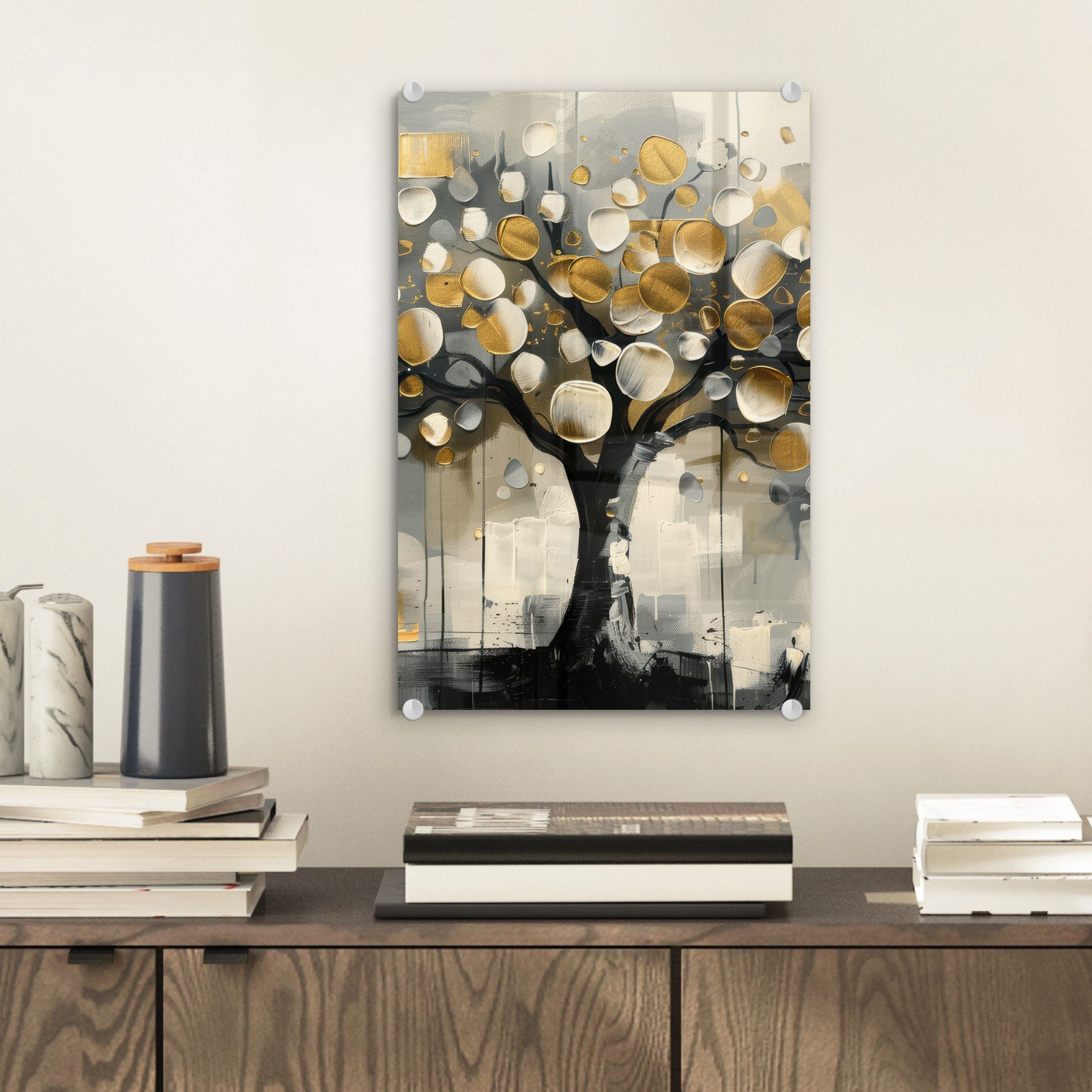 MuchoWow Acrylglasbild Baum - Abstrakt - günstig online kaufen