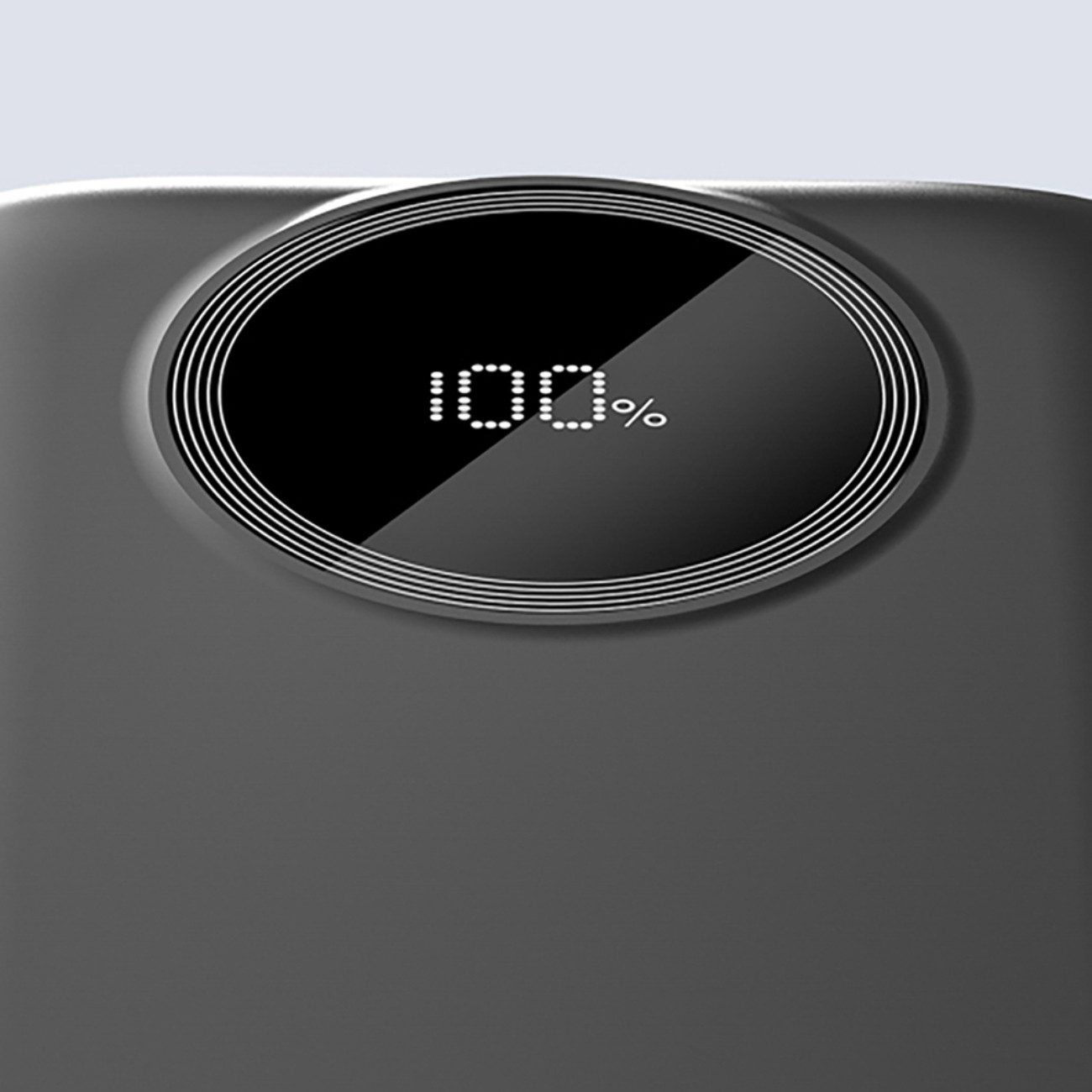 Dudao K13-Black Powerbank 10000 mAh (5, 9, 12 V), Kompakte Powerbank mit LED-Anzeige und 4 Ladeoptionen