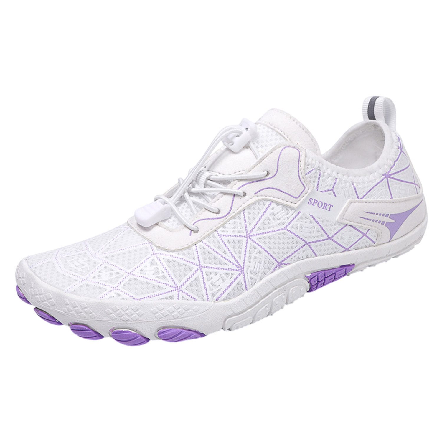 Refttenw Schnell Trocknend Badeschuhe,Unisex Schwimmschuhe,Wasserschuhe Barfußschuh