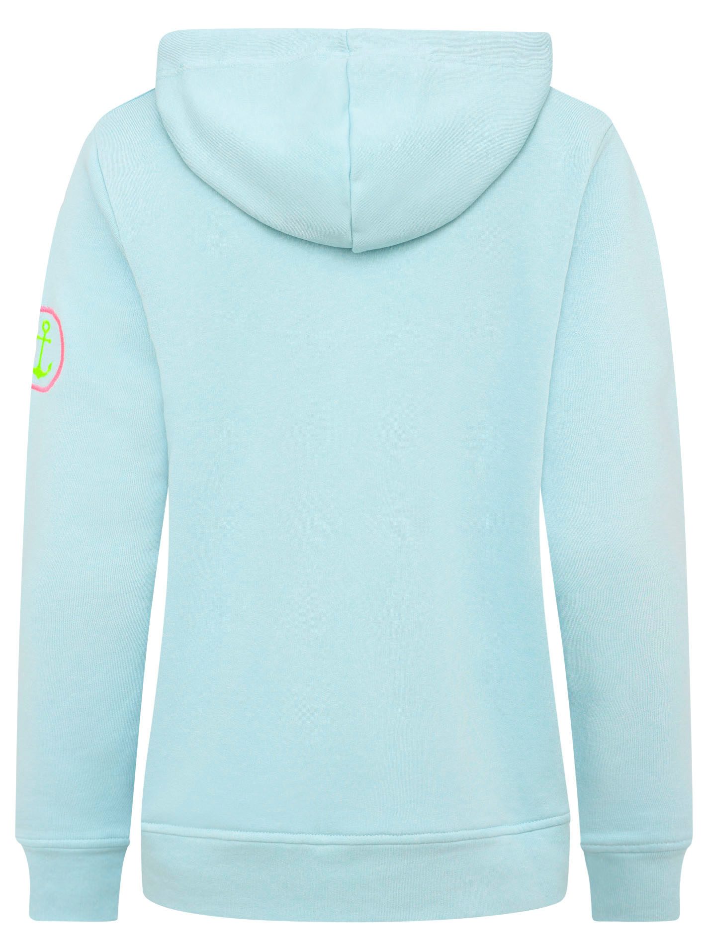 Zwillingsherz Hoodie "Moin Koordinaten" V-Ausschnitt, mit günstig online kaufen