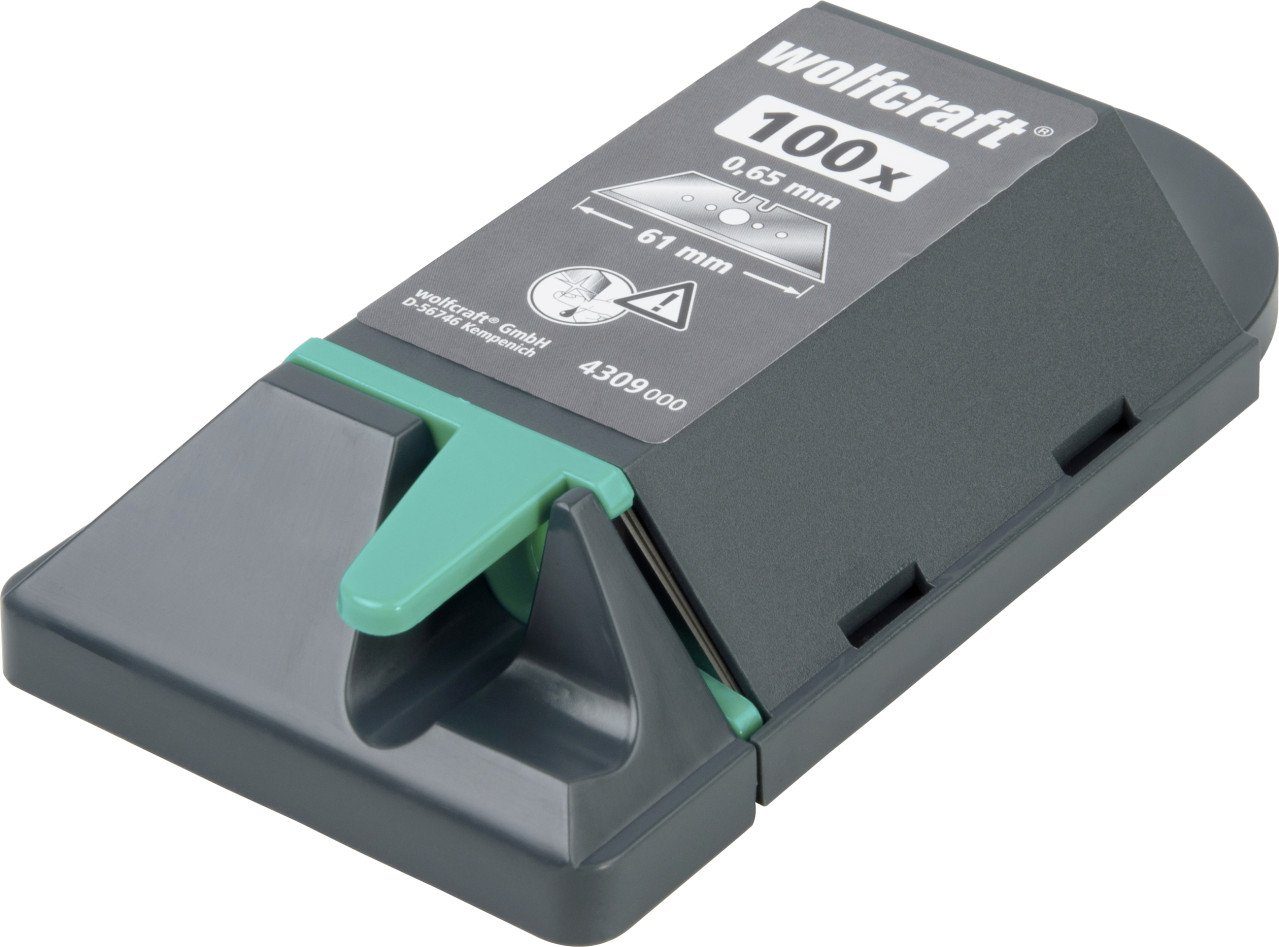 Wolfcraft Tapezierbürste Wolfcraft Trapezklingen Profi 0,65 x 61 mm