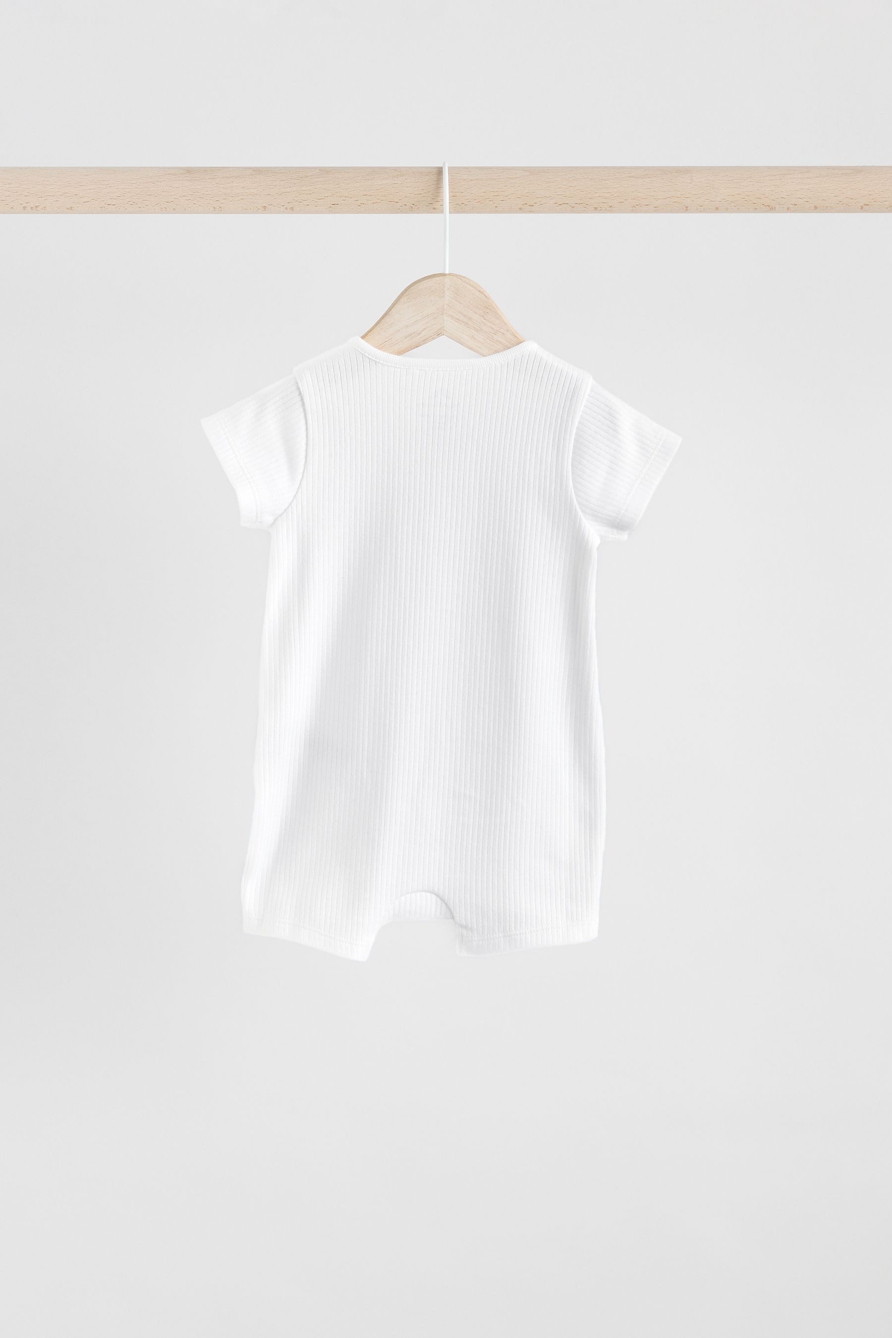 Next Strampler 3er-Pack Baby-Strampler mit 2-Wege-Reißverschluss (3-tlg)