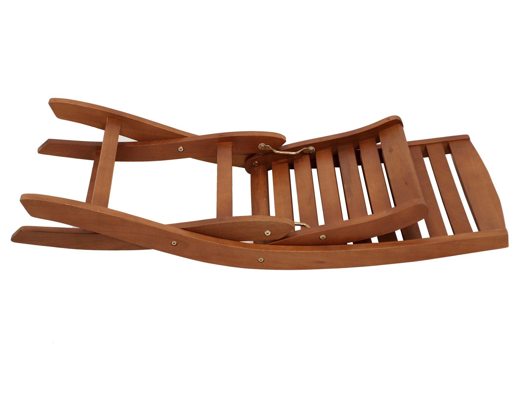 DEGAMO 2X Holz Klappstuhl Gartenstuhl, Eukalyptus B Produktbild-Vorschau 2