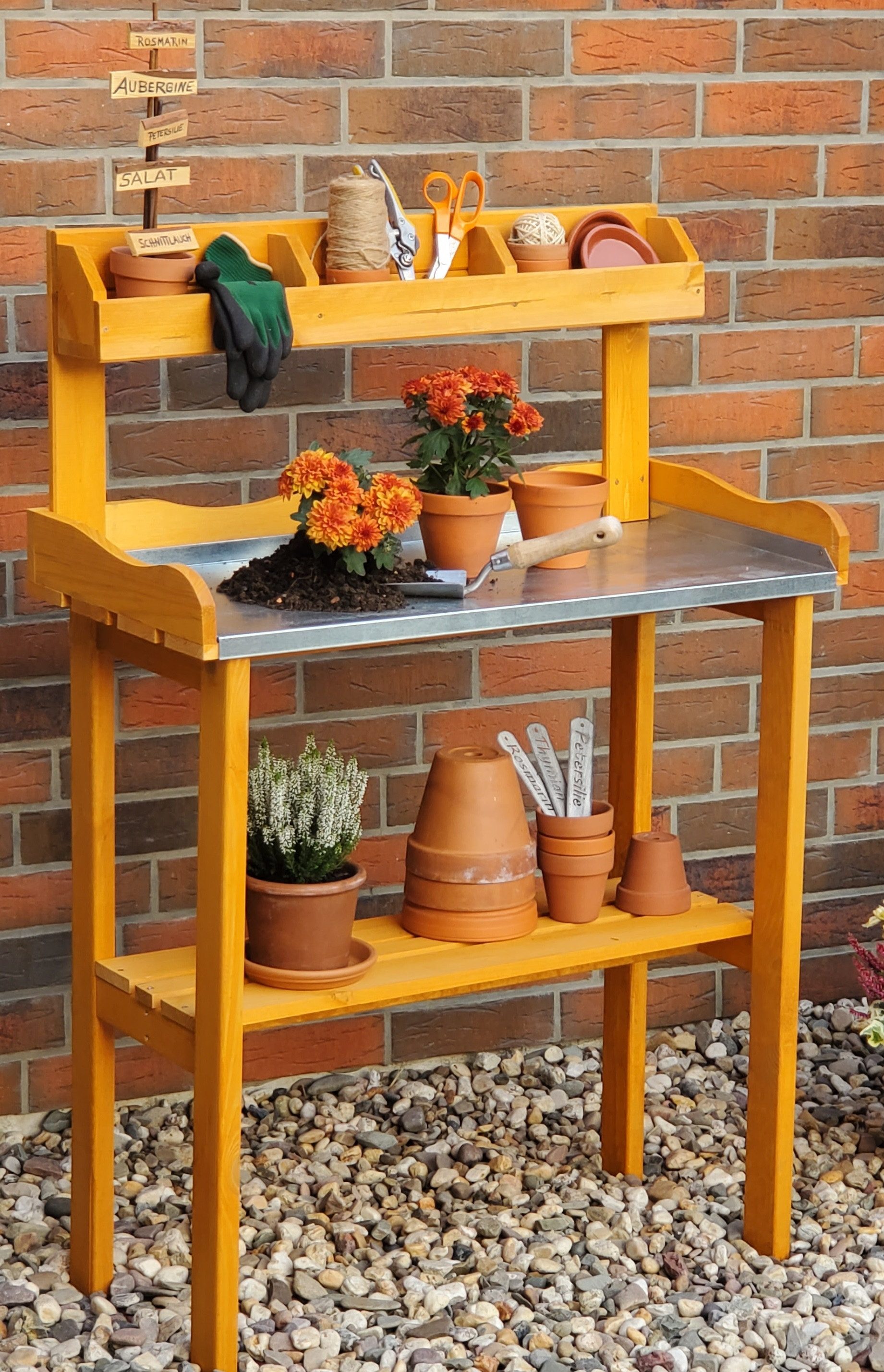 promadino Pflanztisch, BxTxH: 84x38x130 cm günstig online kaufen