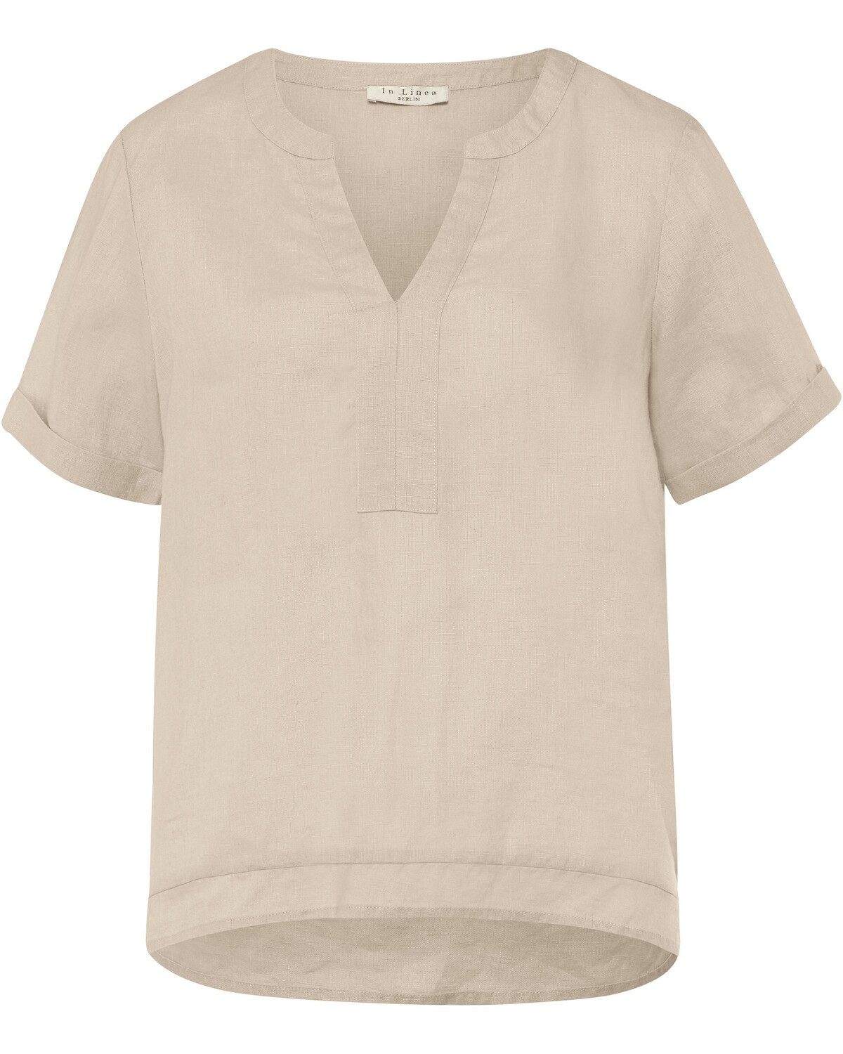 IN LINEA Shirtbluse Leinen-Blusenshirt günstig online kaufen