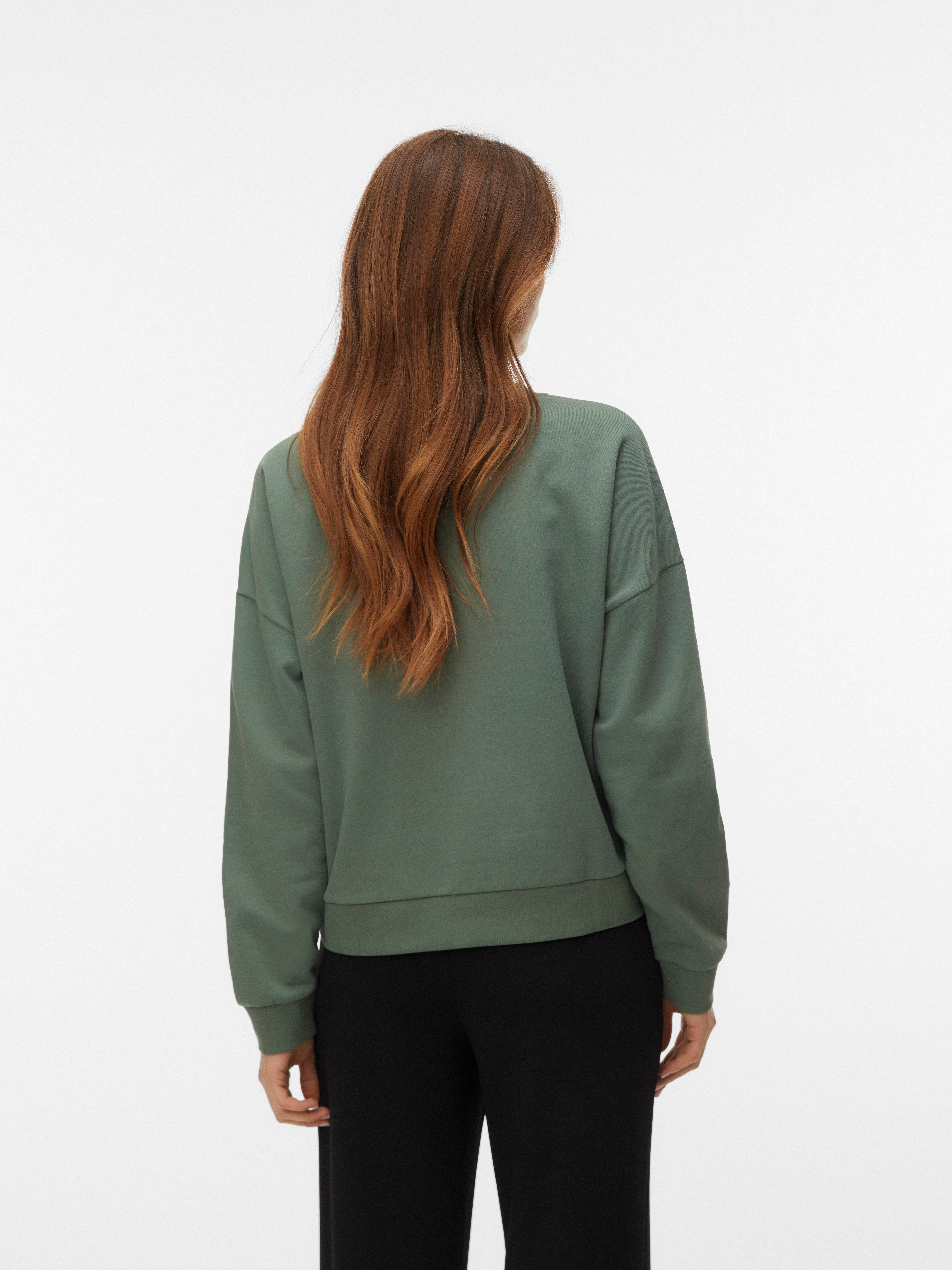 Vero Moda Sweater VMHELEN TRINA LS SWEAT BOX JRS GA mit Blumenprint günstig online kaufen